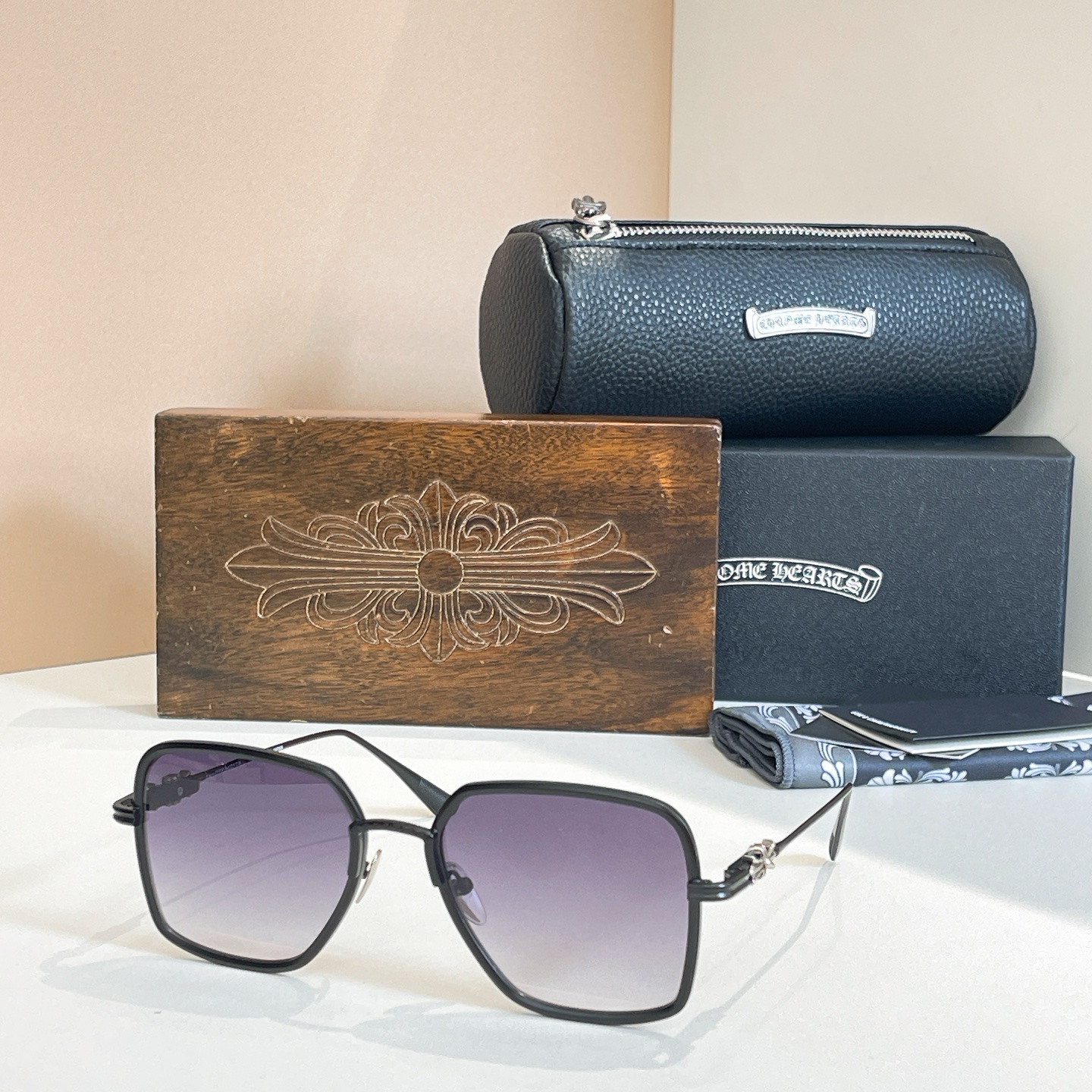 CHROME HEART*⚜️⚜️⚜️MODEL：DATA VV⚜️⚜️⚜️SIZE：52口22-140