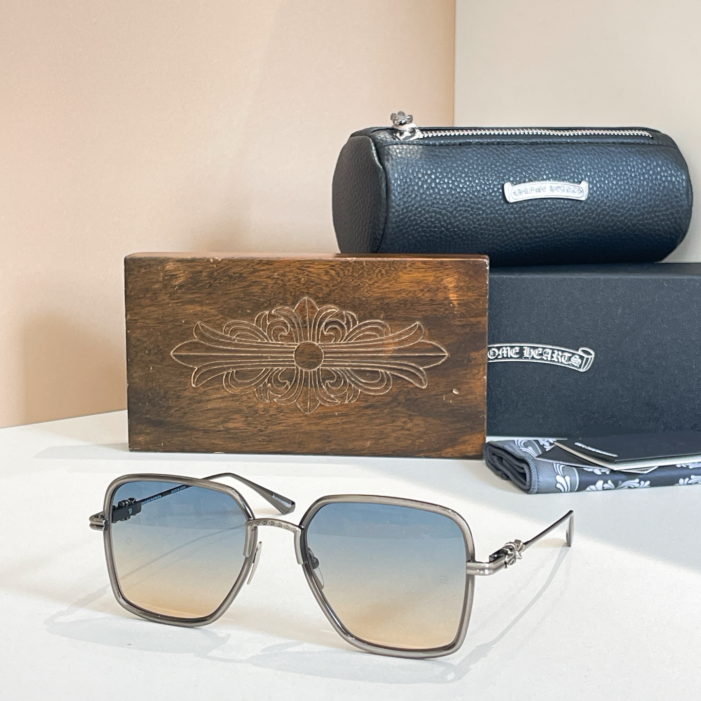 CHROME HEART*⚜️⚜️⚜️MODEL：DATA VV⚜️⚜️⚜️SIZE：52口22-140