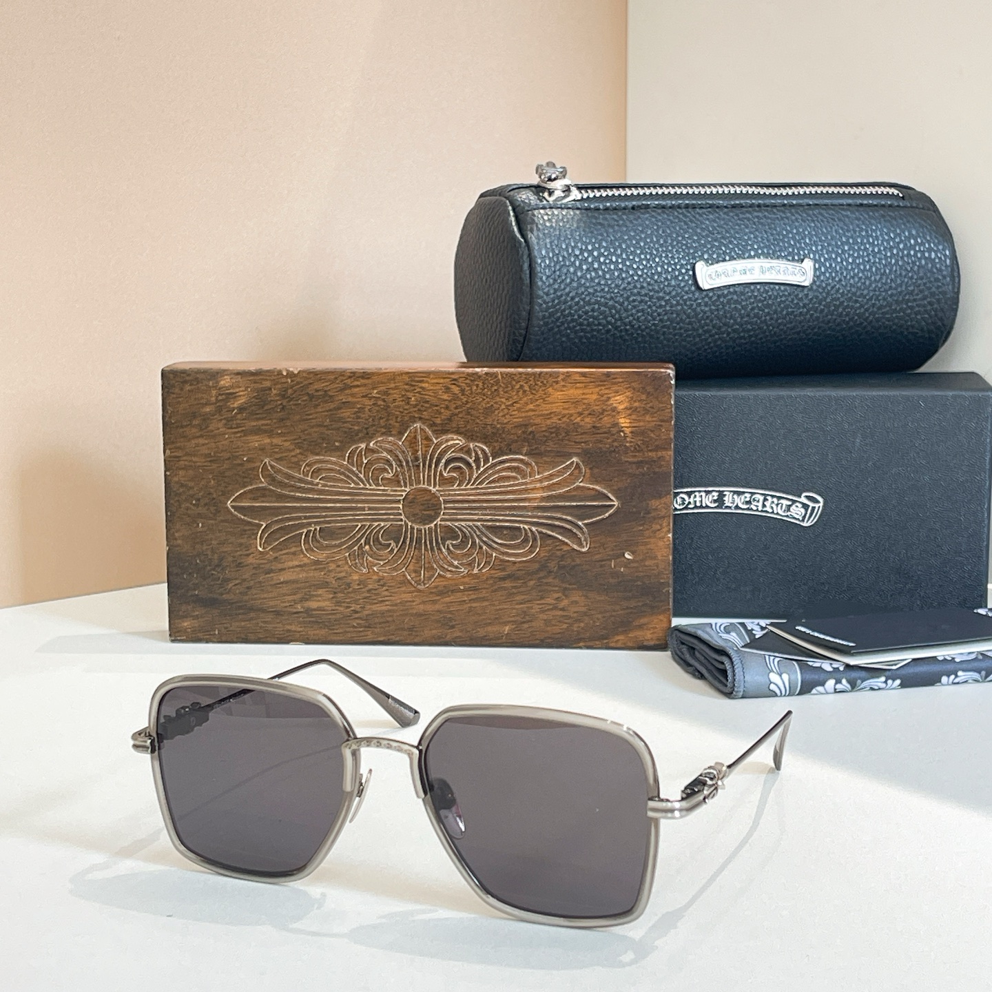 CHROME HEART*⚜️⚜️⚜️MODEL：DATA VV⚜️⚜️⚜️SIZE：52口22-140