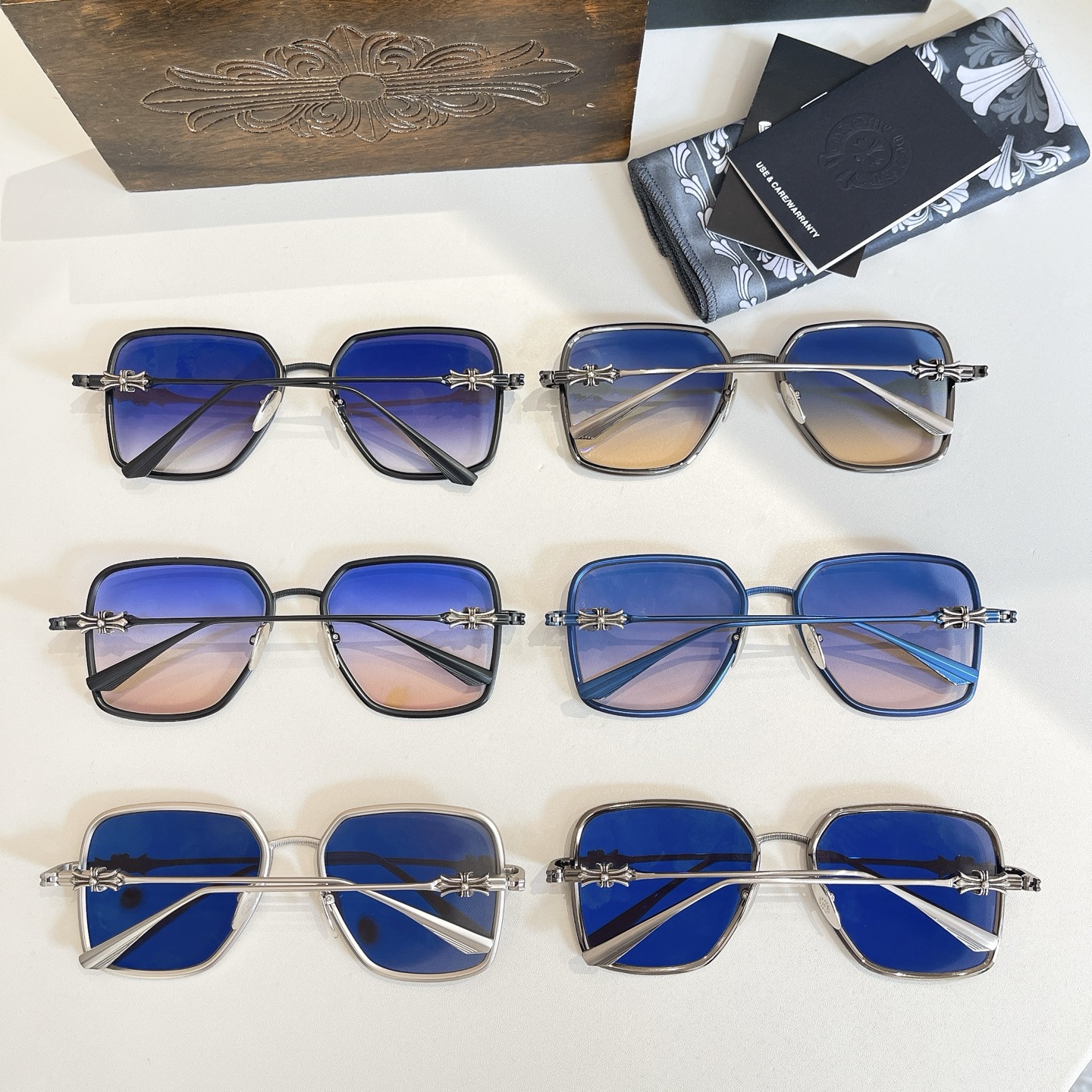 CHROME HEART*⚜️⚜️⚜️MODEL：DATA VV⚜️⚜️⚜️SIZE：52口22-140