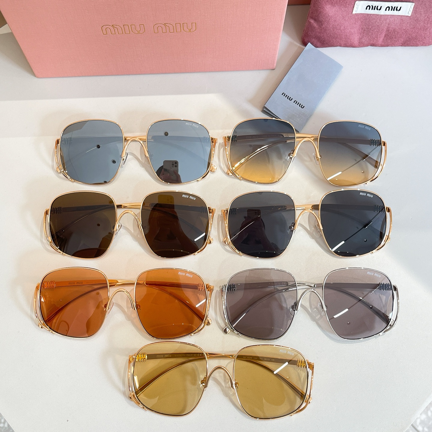 MIU MI*🎀🎀🎀MODEL：MU A624S🎀🎀🎀SIZE：58口21-145🎀🎀🎀