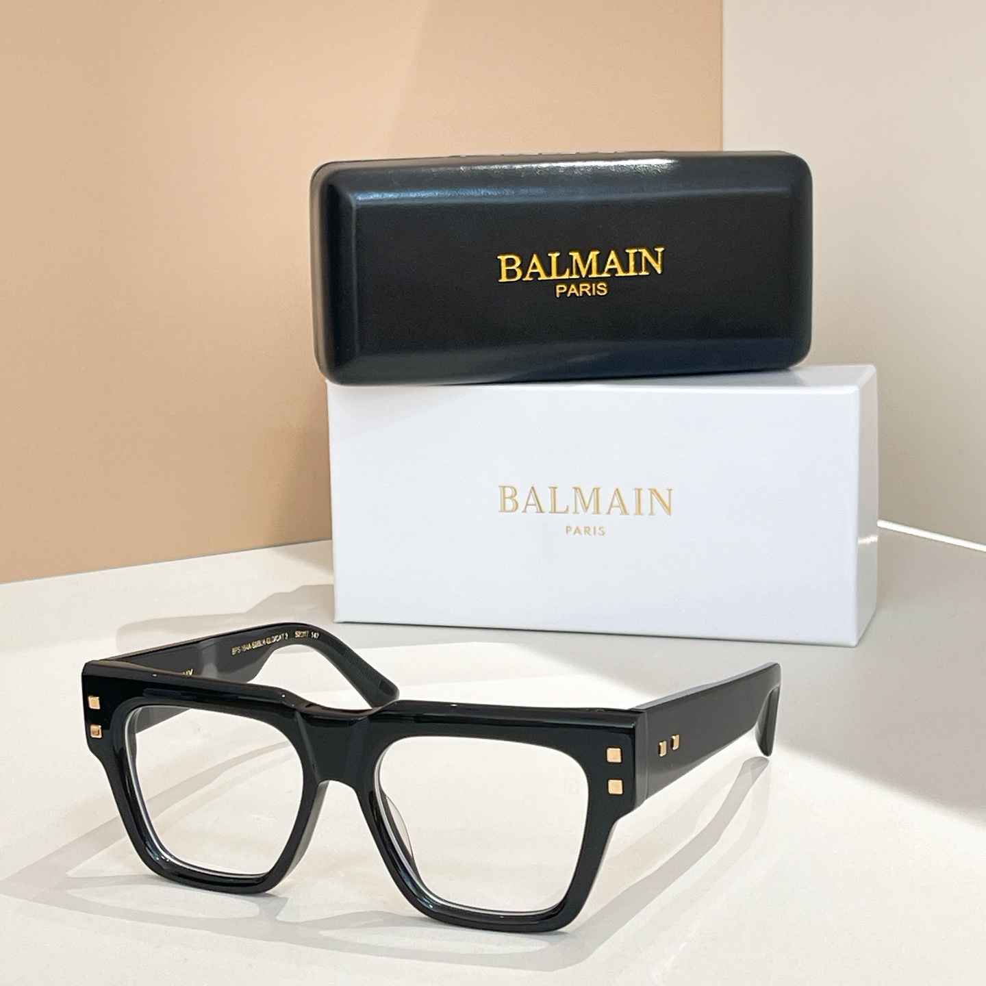 BALMAIN 巴尔曼🍁🍁🍁MODEL：BPS-164A🍁🍁🍁SIZE：52口17-147🍁🍁🍁