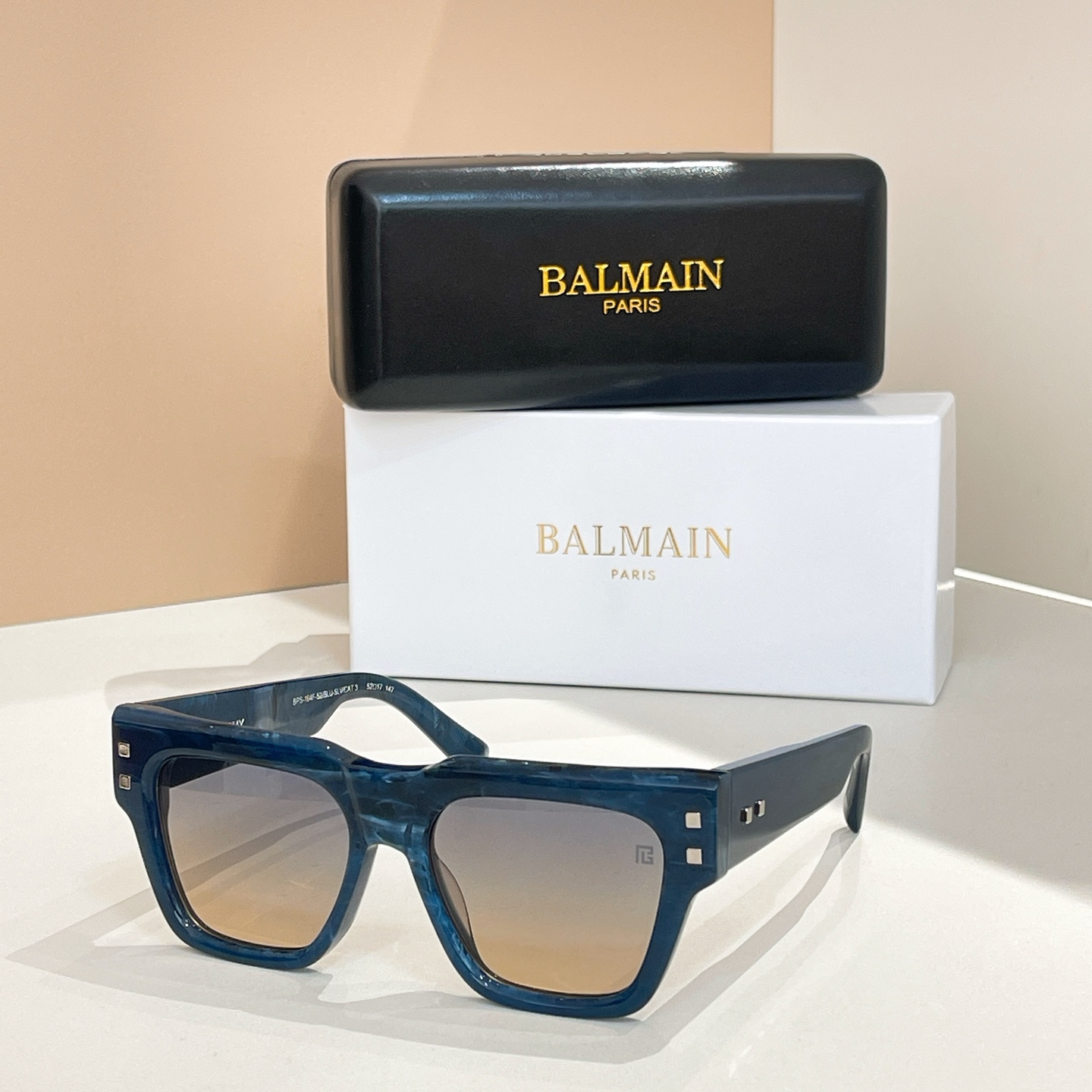 BALMAIN 巴尔曼🍁🍁🍁MODEL：BPS-164A🍁🍁🍁SIZE：52口17-147🍁🍁🍁