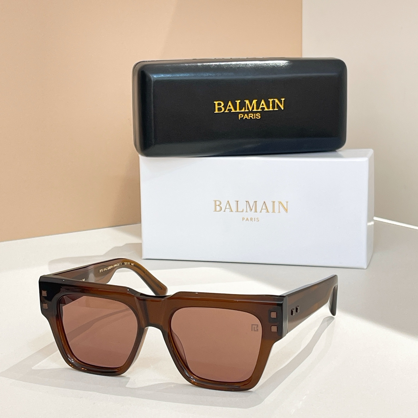 BALMAIN 巴尔曼🍁🍁🍁MODEL：BPS-164A🍁🍁🍁SIZE：52口17-147🍁🍁🍁