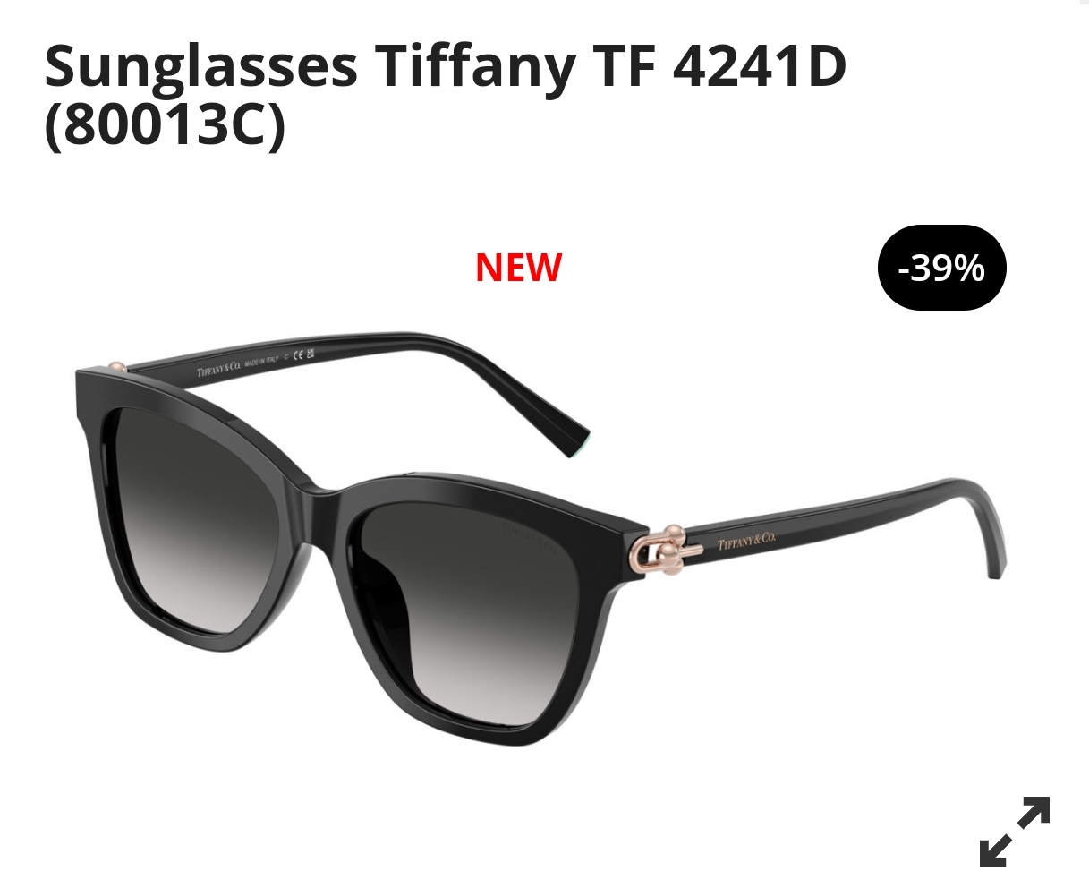 TIFFANY&Co.✨✨✨MODEL：TF4241D✨✨✨ SIZE：54口17-140✨✨✨
