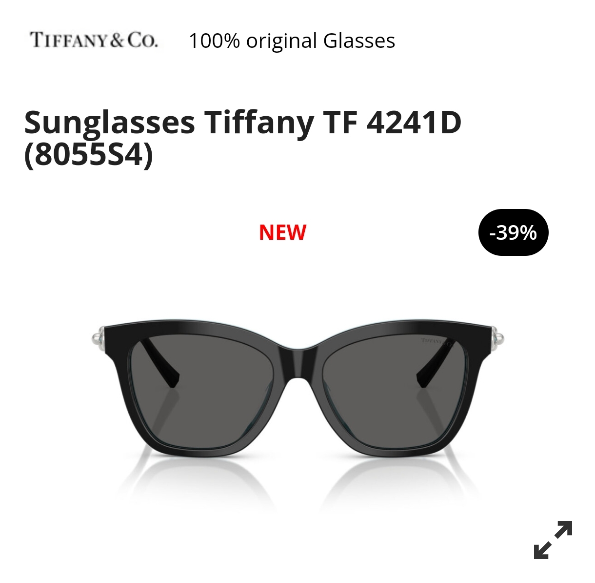 TIFFANY&Co.✨✨✨MODEL：TF4241D✨✨✨ SIZE：54口17-140✨✨✨