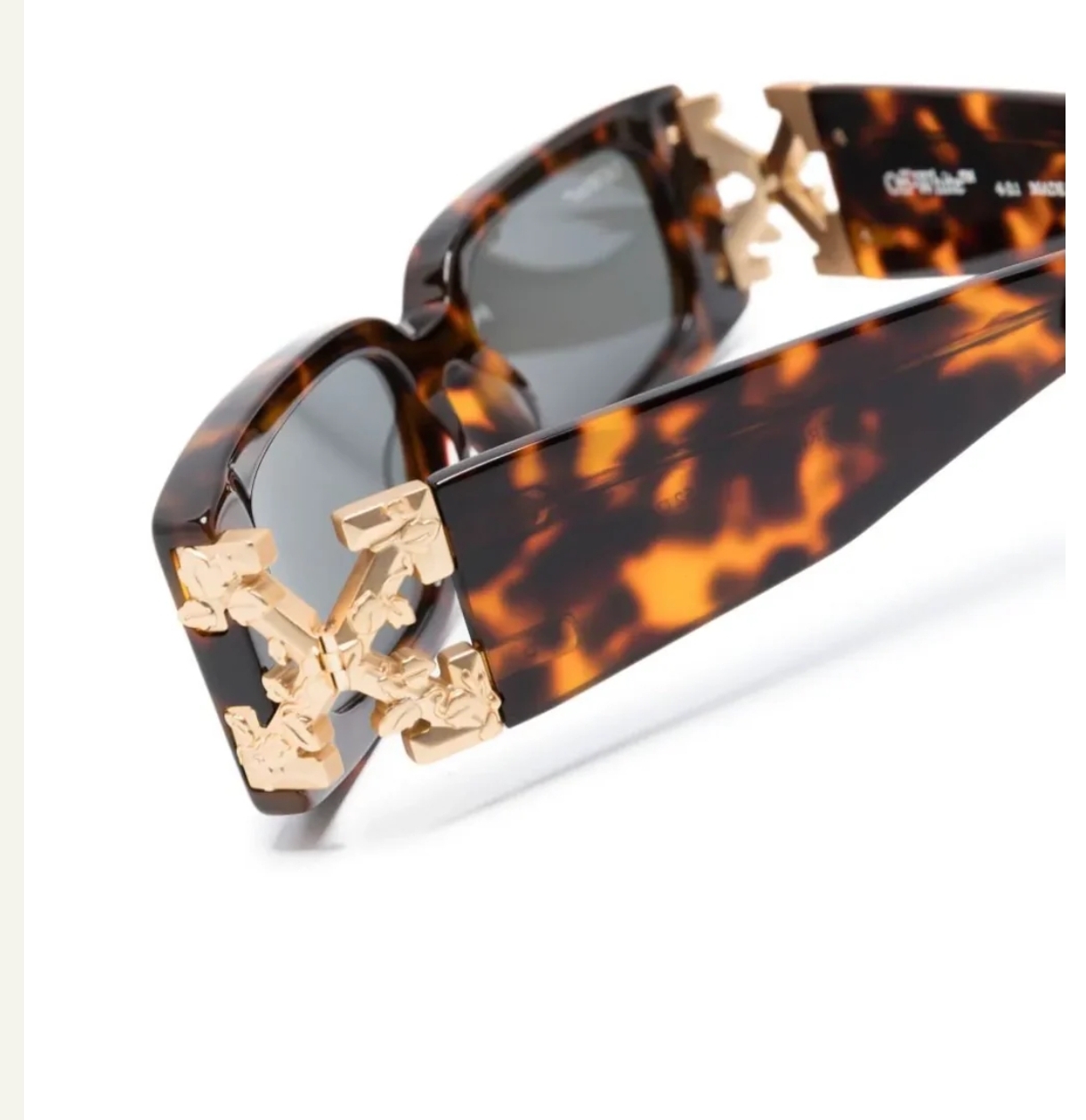OFF WHITE🍂🍂🍂MODELROMA RECTANGLE FRAME🍂🍂🍂SIZE53口20-14