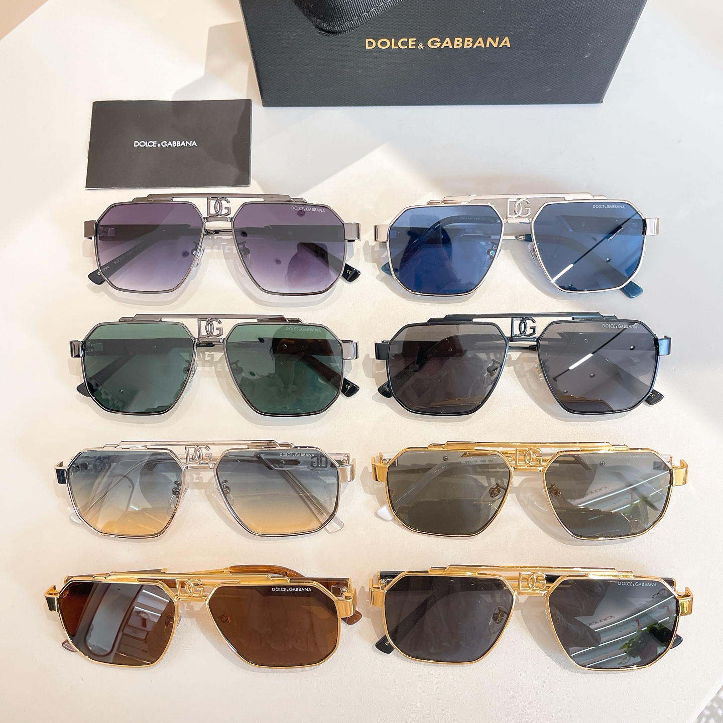 DOLCE & GABBAN*🌟🌟🌟MODEL：DG2294🌟🌟🌟SIZE59口15-145🌟🌟🌟