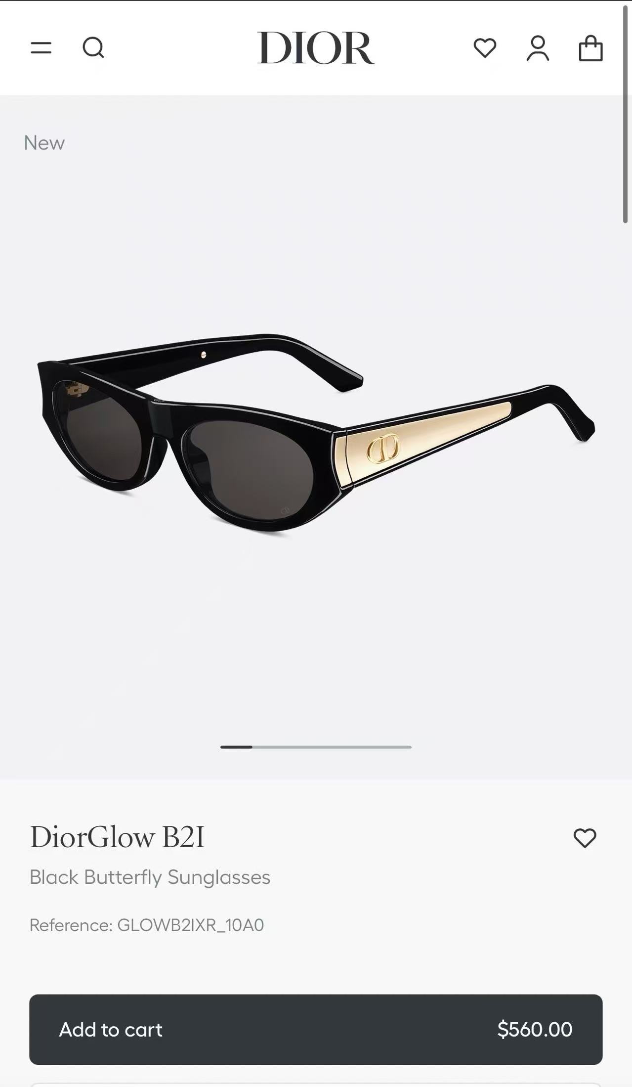 Dior 迪奥墨镜