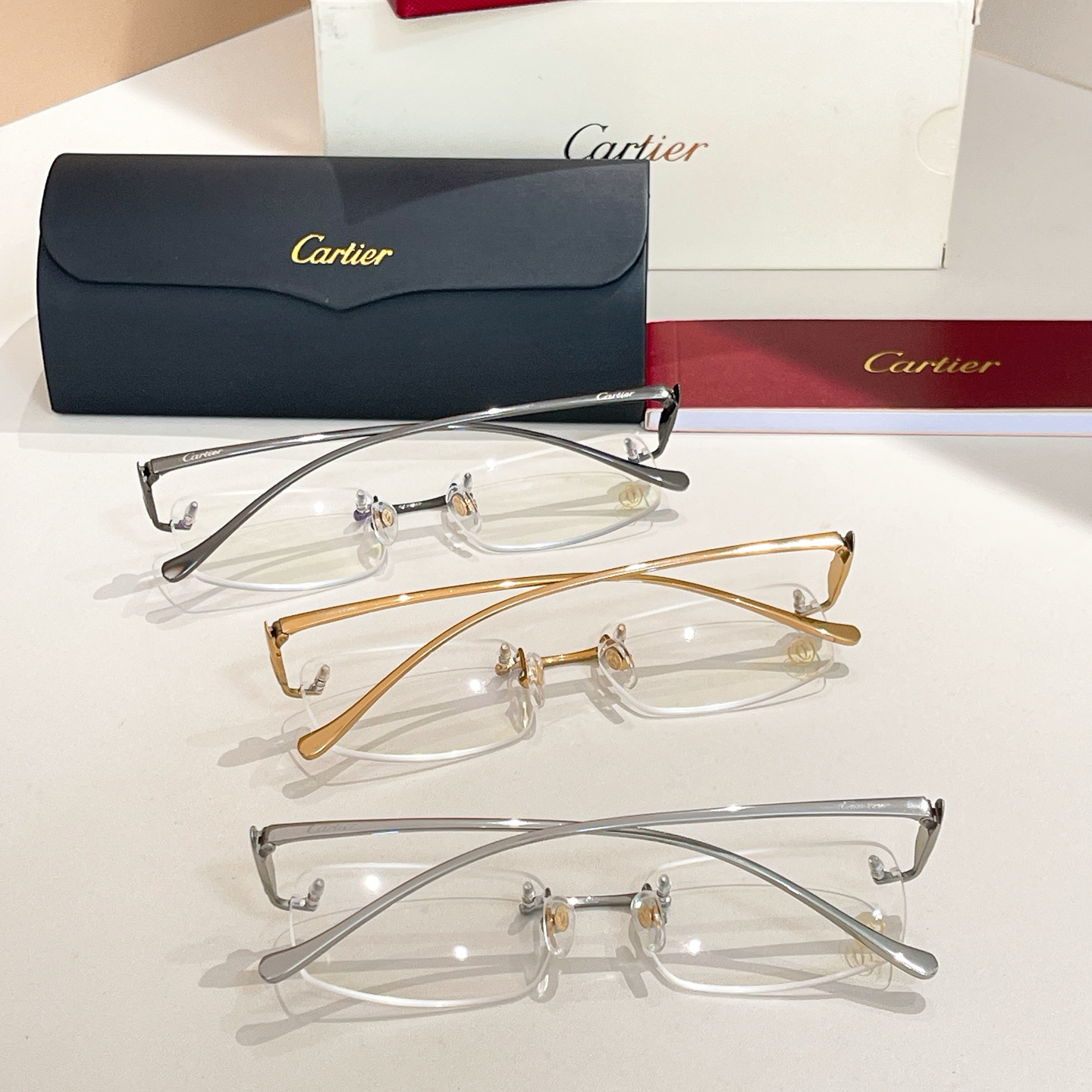 Cartie*✨✨✨MODEL：CT0061O✨✨✨SIZE  53口18-145✨✨✨钛~~