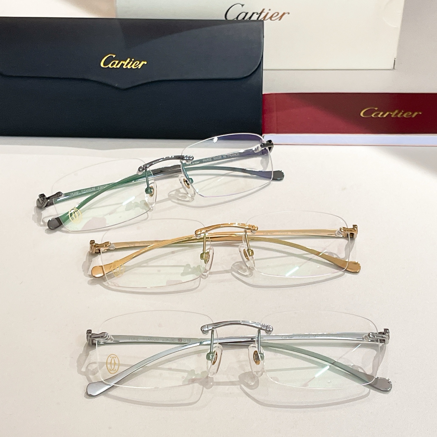 Cartie*✨✨✨MODEL：CT0061O✨✨✨SIZE  53口18-145✨✨✨钛~~