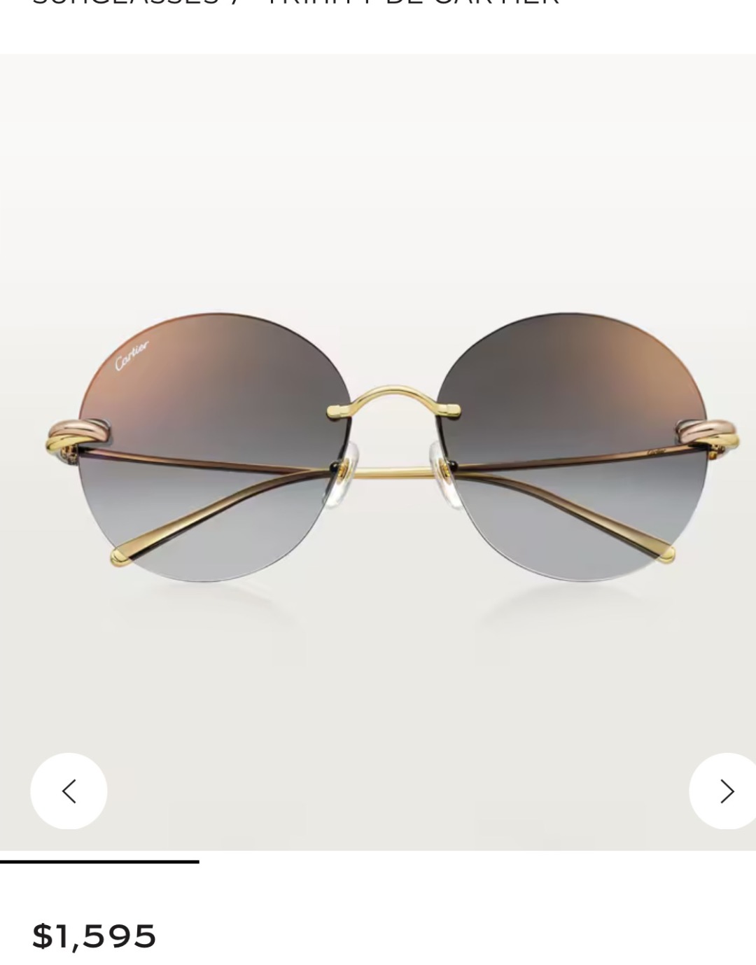 Cartier 卡地亚墨镜