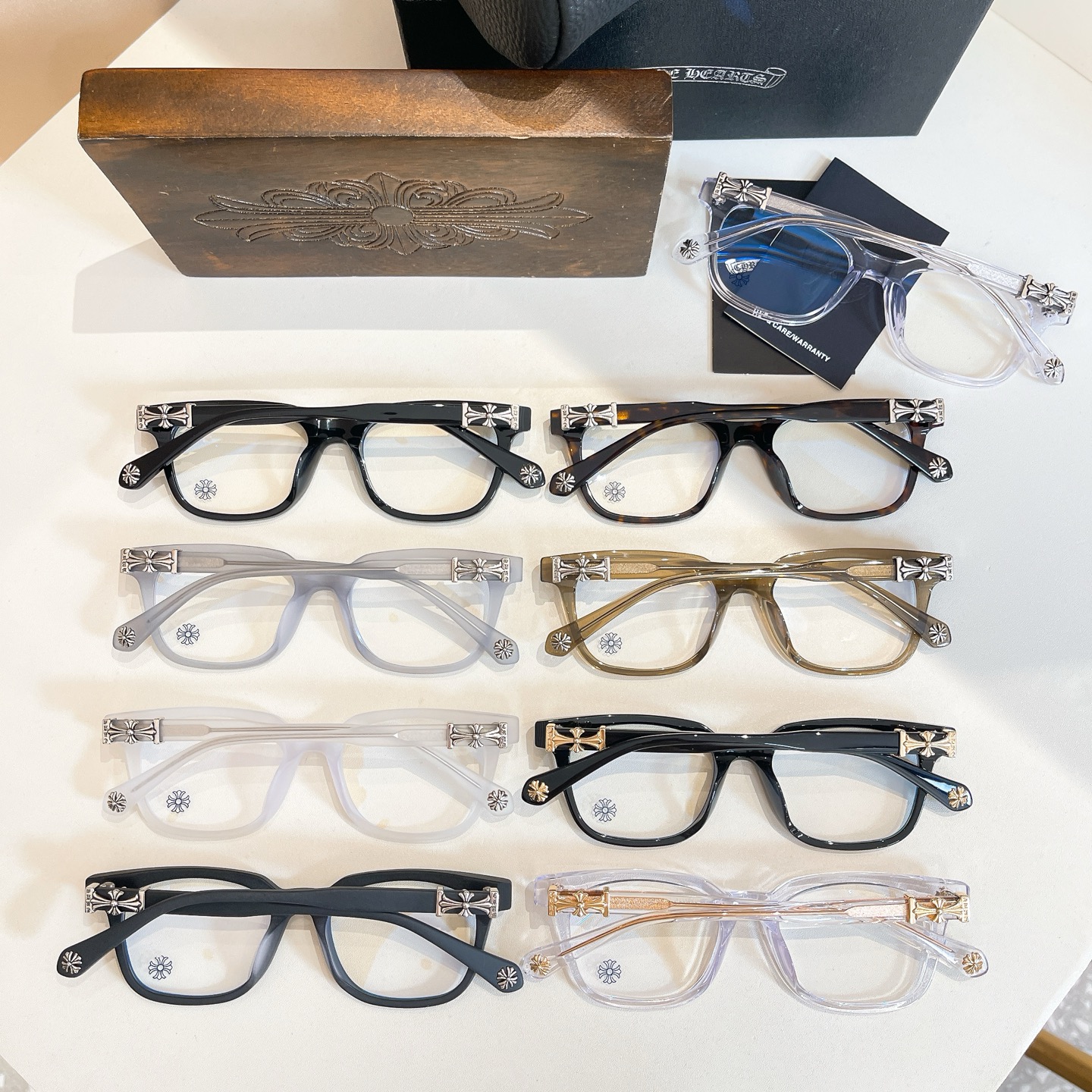 Chrome Hearts 克罗心眼镜框
