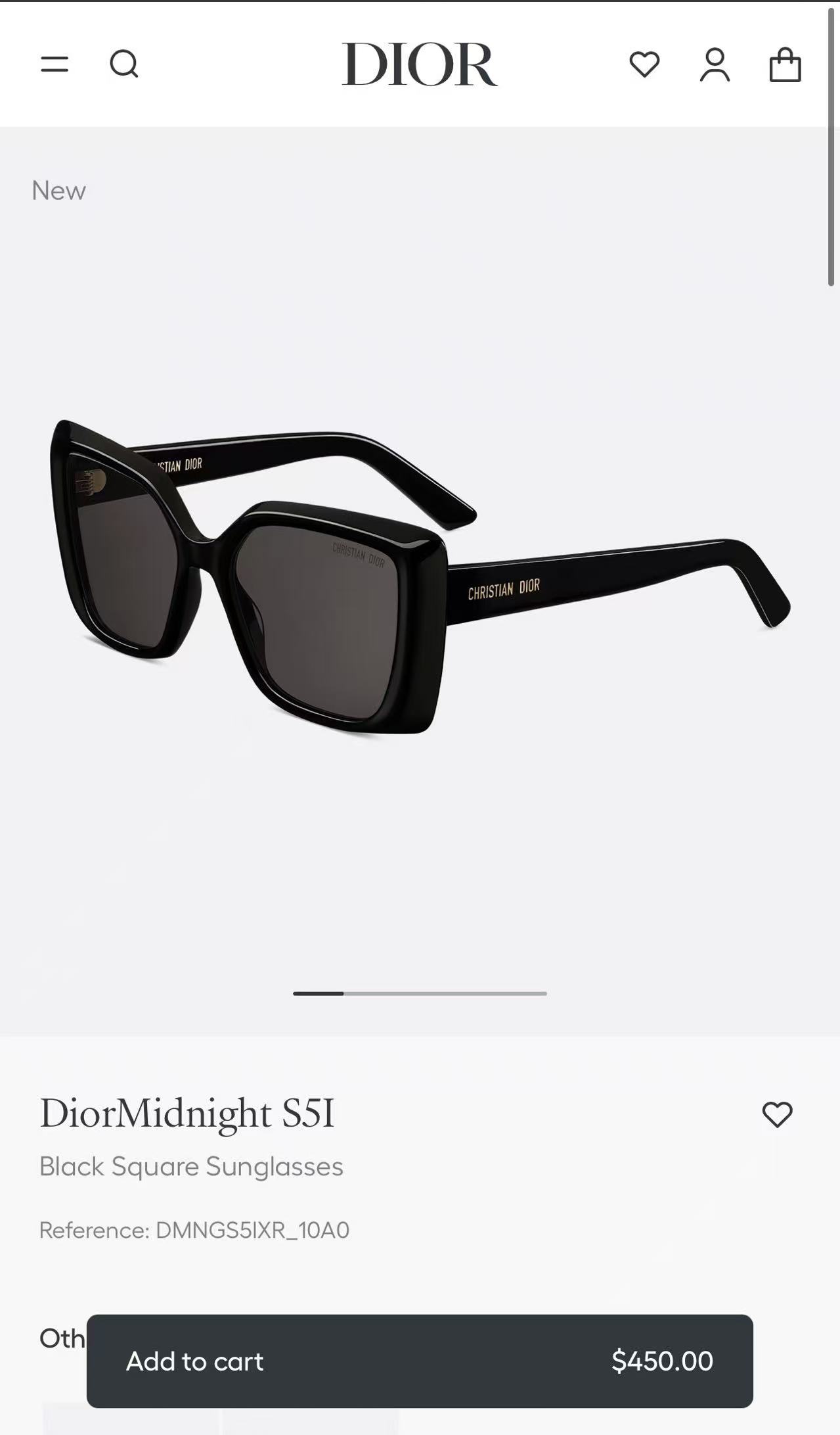 Dior 迪奥墨镜