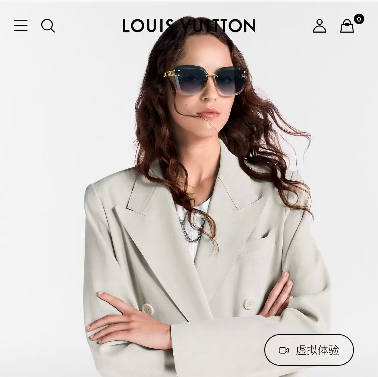 Louis Vuitton LOUIS VUITTO*太阳眼镜