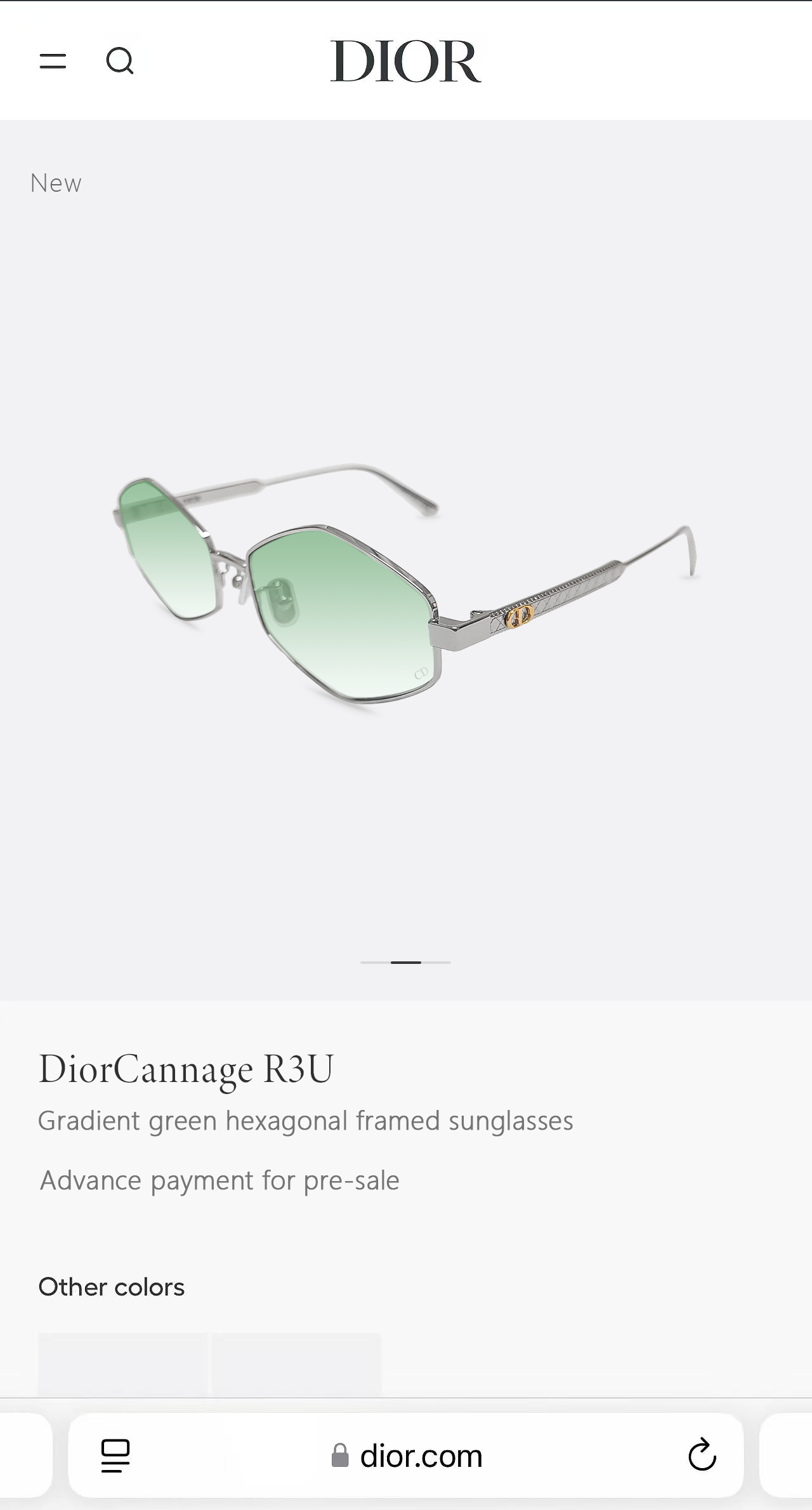 Dior 迪奥墨镜