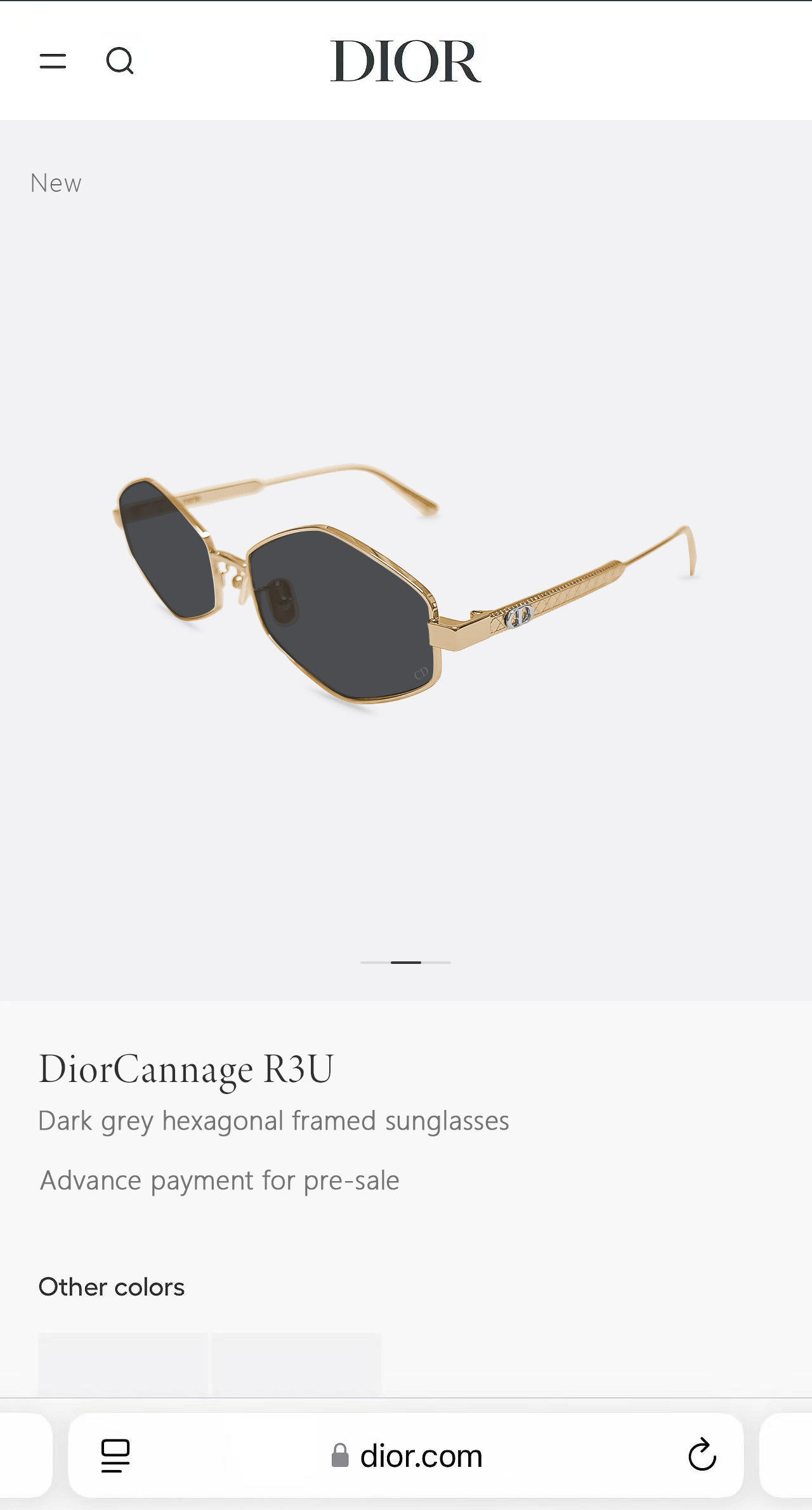 Dior 迪奥墨镜