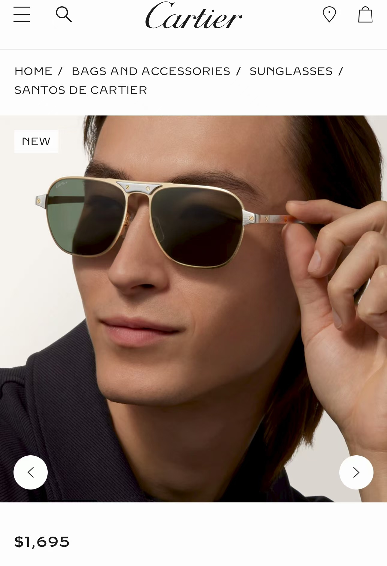 Cartier 卡地亚墨镜
