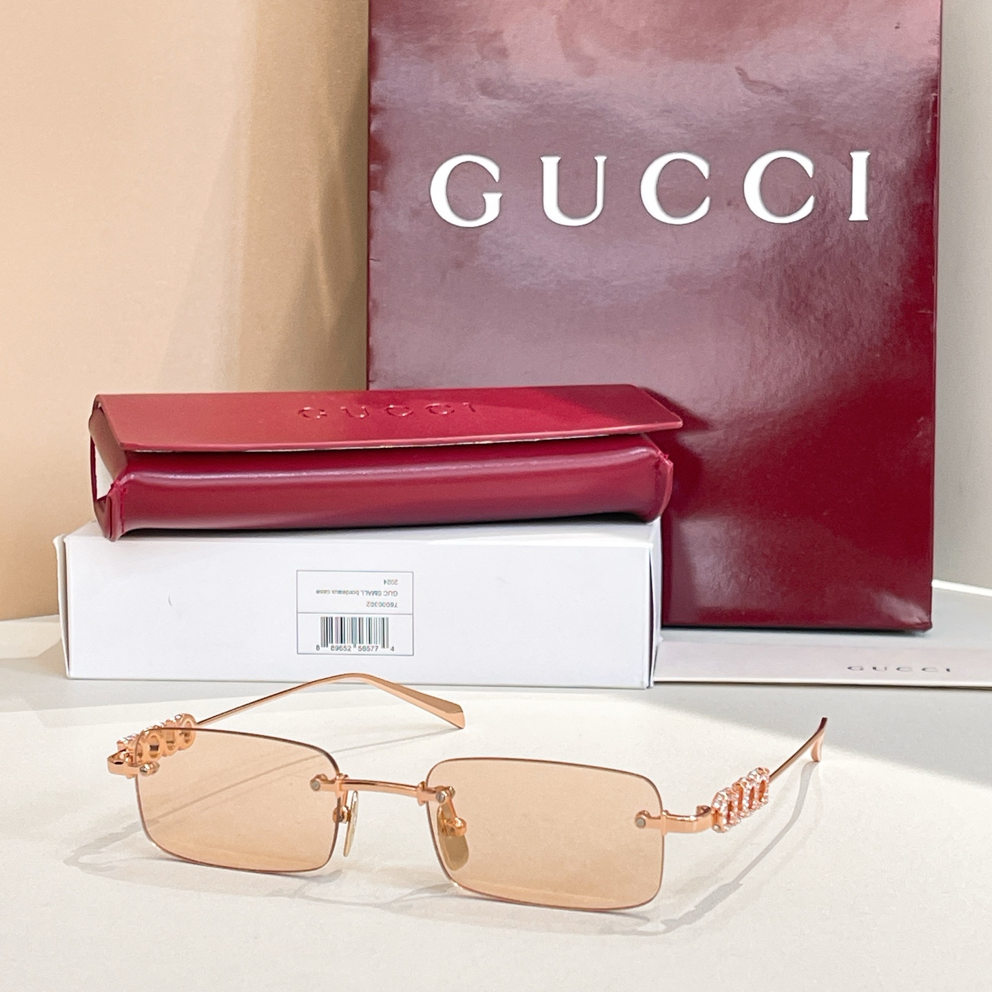 GUCCI🐝🐝🐝MODEL：GG1808S🐝🐝🐝SIZE52口20-145🐝🐝🐝