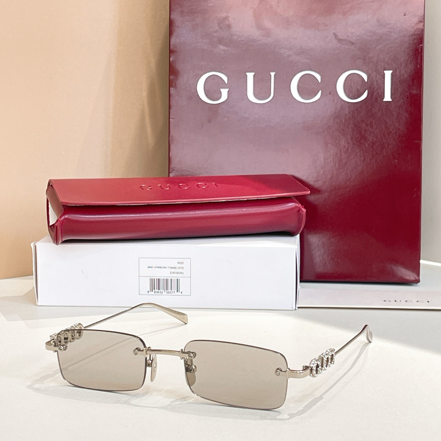 GUCCI🐝🐝🐝MODEL：GG1808S🐝🐝🐝SIZE52口20-145🐝🐝🐝