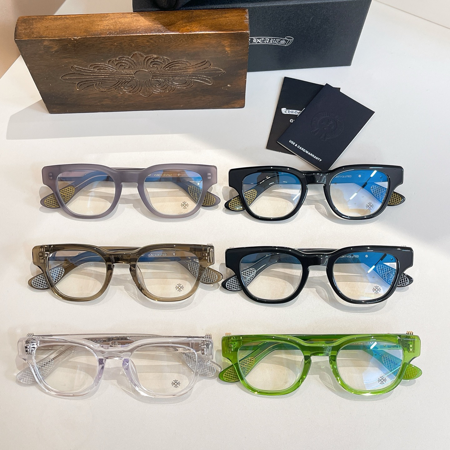 CHROME HEART*⚜️⚜️⚜️MODEL：CUNTVOLUTED⚜️⚜️⚜️SIZE：49口23