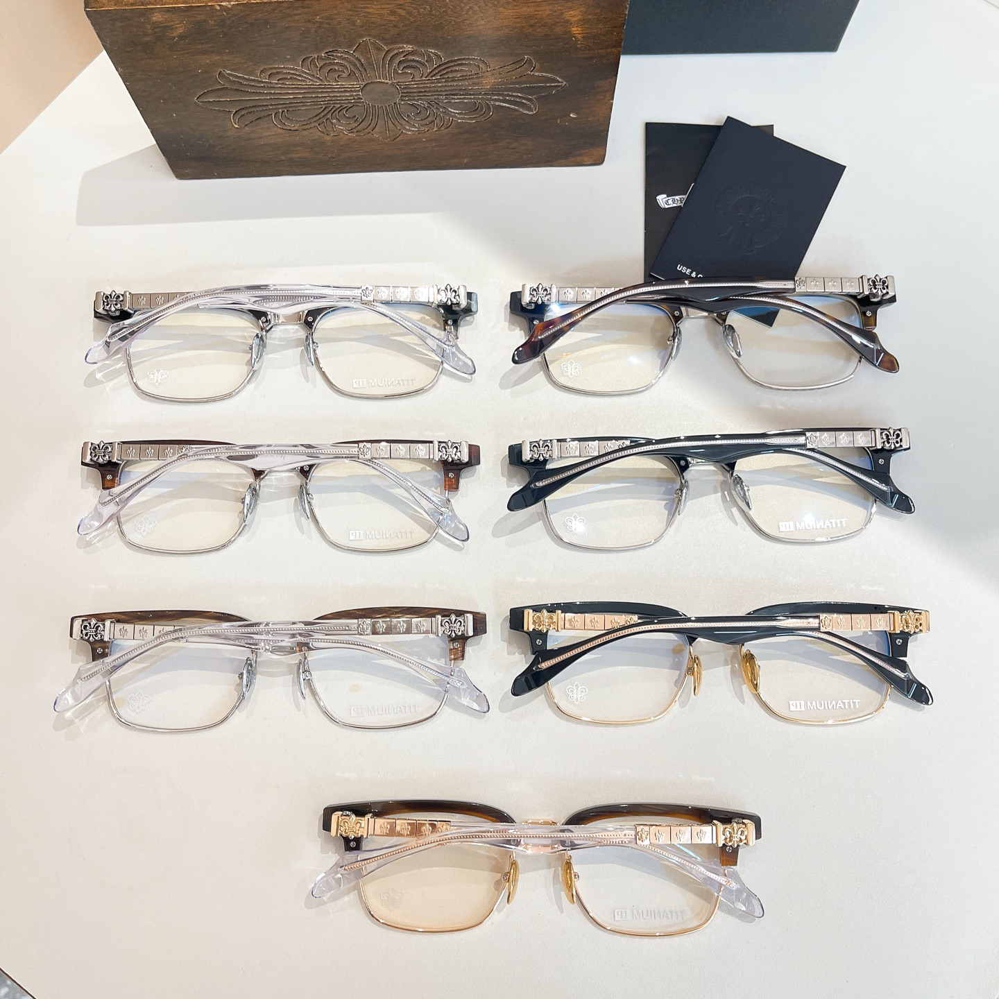 CHROME HEART*⚜️⚜️⚜️MODEL：CH8316⚜️⚜️⚜️SIZE：54口19-153⚜