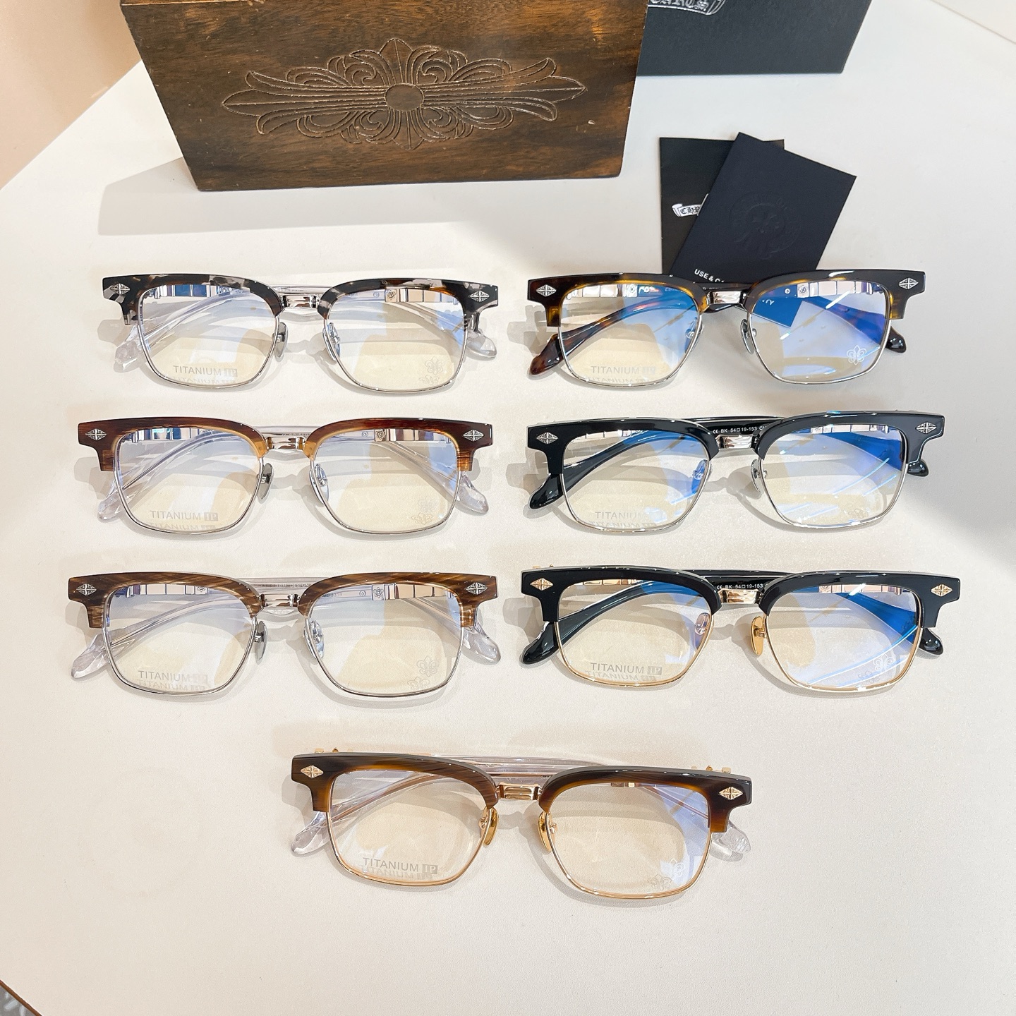 CHROME HEART*⚜️⚜️⚜️MODEL：CH8316⚜️⚜️⚜️SIZE：54口19-153⚜