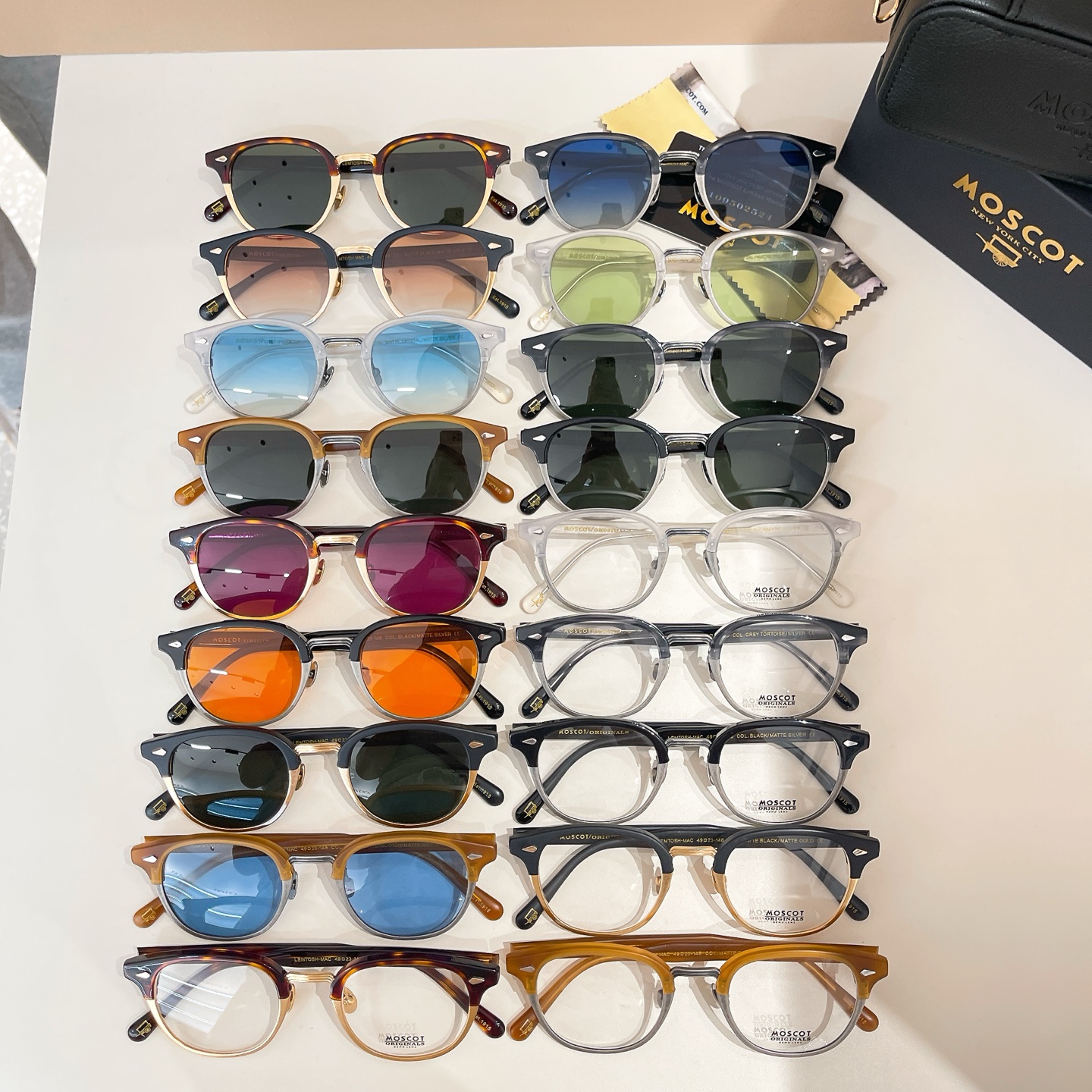 MOSCOT🍁🍁🍁MODEL LEMIOSH MAC🍁🍁🍁SIZE49口23-148🍁🍁🍁光学镜，太阳镜