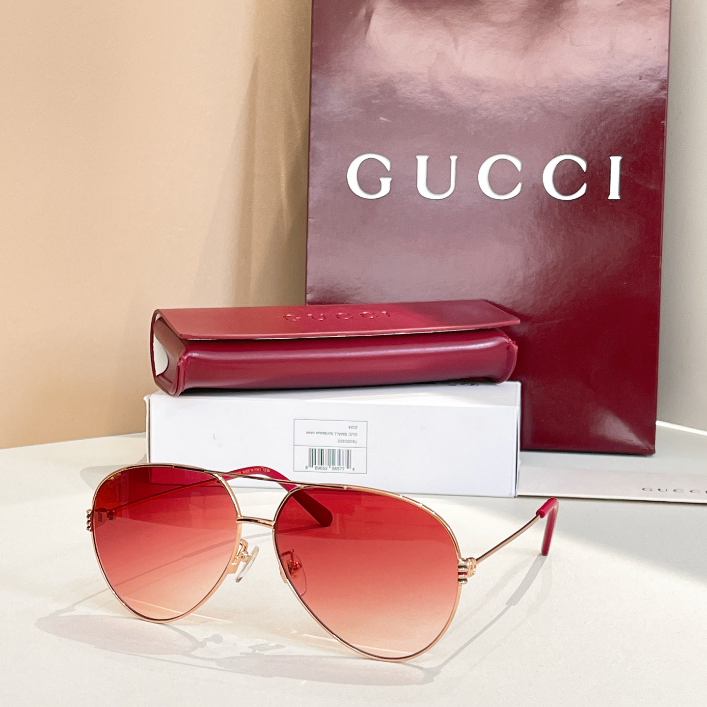 GUCCI🐝🐝🐝MODEL：GG1280🐝🐝🐝SIZE53口22-145🐝🐝🐝