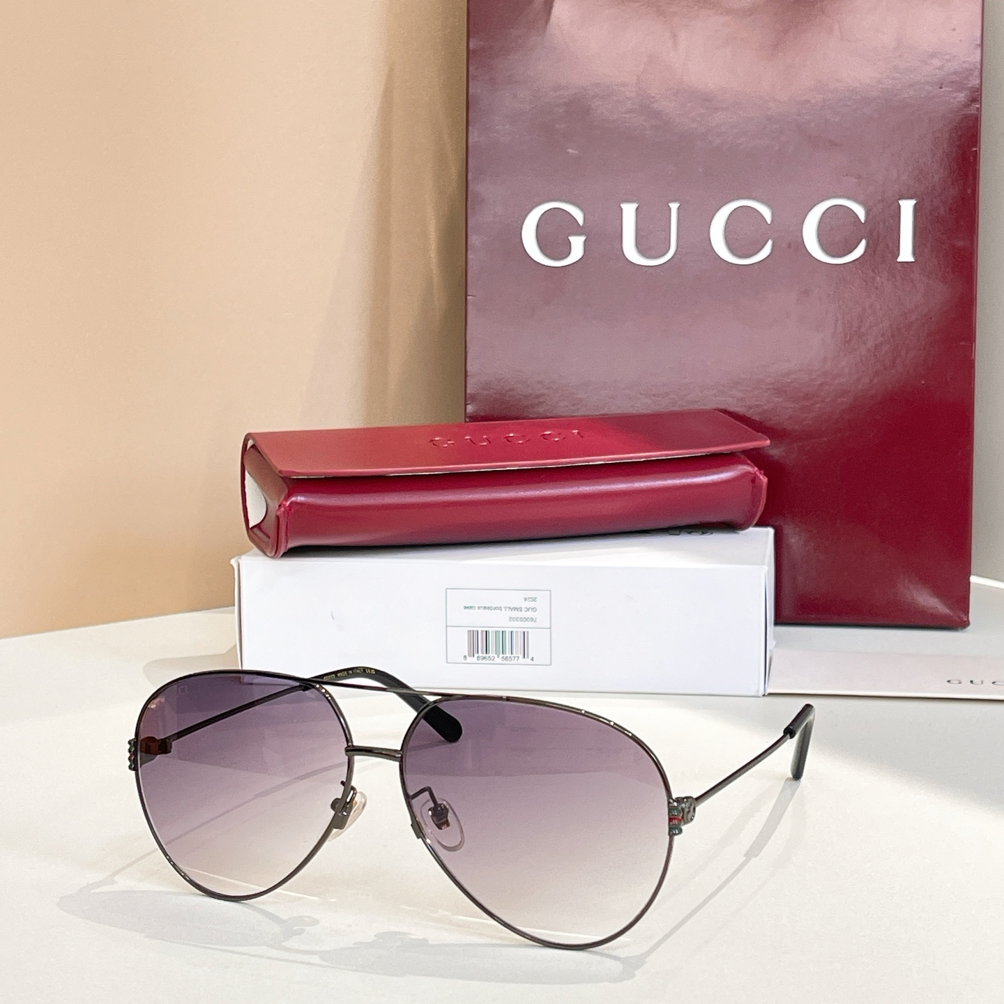 GUCCI🐝🐝🐝MODEL：GG1280🐝🐝🐝SIZE53口22-145🐝🐝🐝