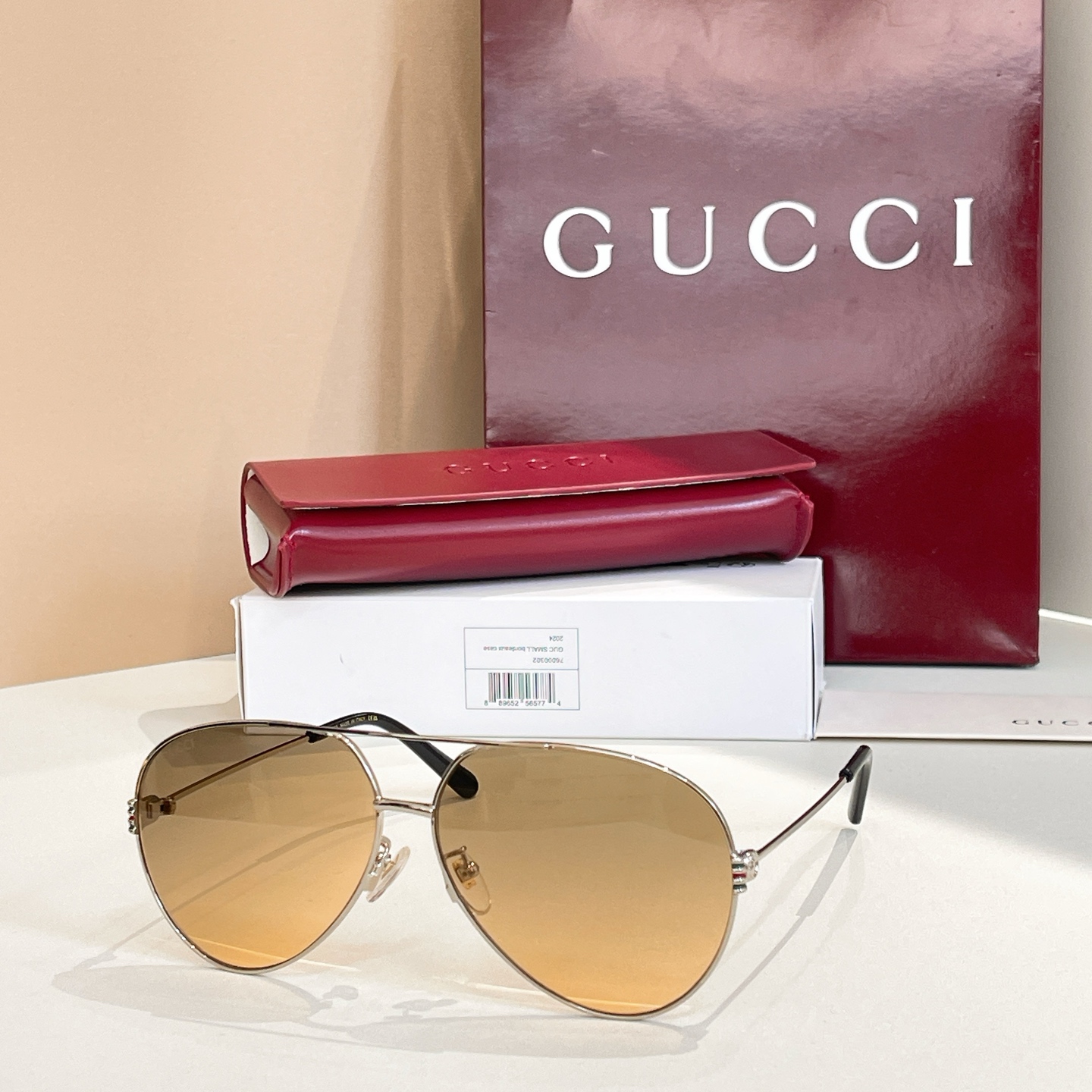 GUCCI🐝🐝🐝MODEL：GG1280🐝🐝🐝SIZE53口22-145🐝🐝🐝