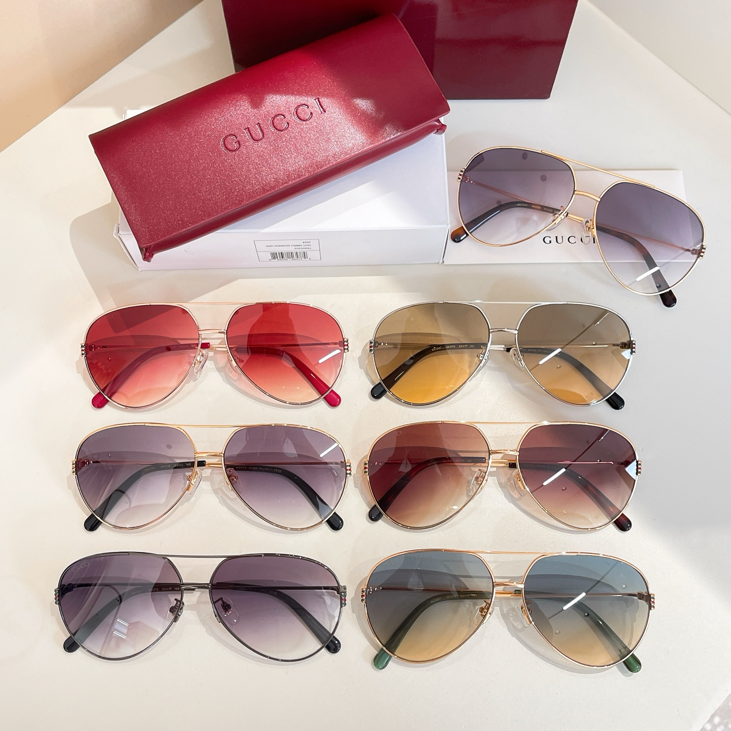 GUCCI🐝🐝🐝MODEL：GG1280🐝🐝🐝SIZE53口22-145🐝🐝🐝