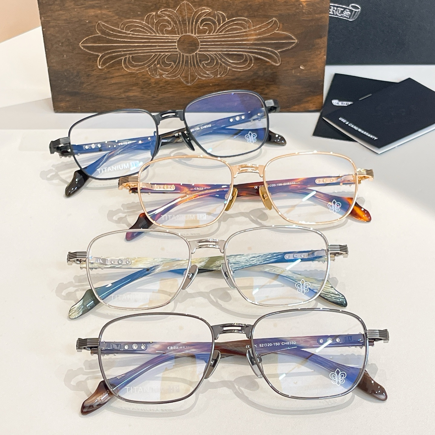 CHROME HEART*⚜️⚜️⚜️MODEL：CH8332⚜️⚜️⚜️SIZE：52口20-150⚜