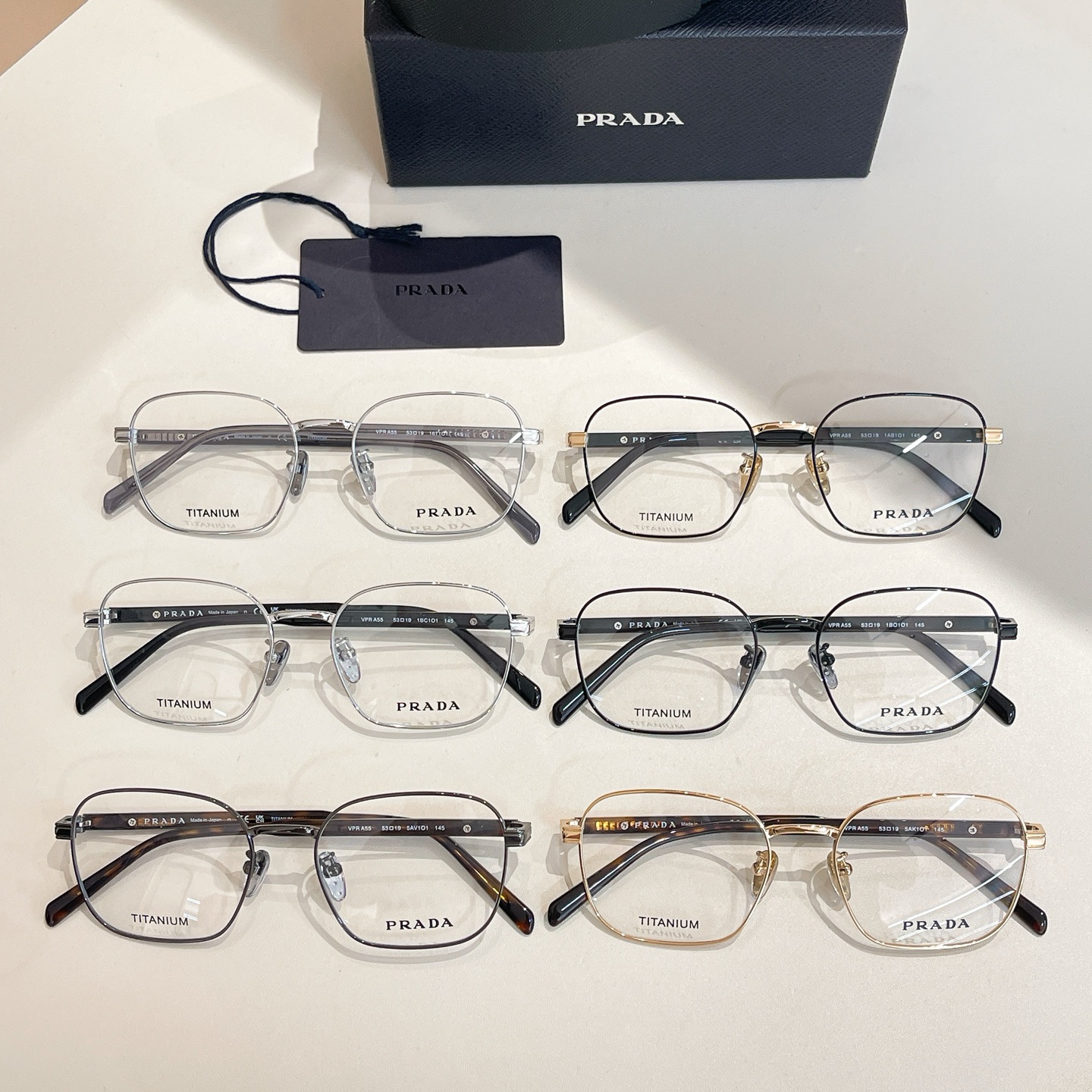 PRADA✨✨✨MODEL：VPR A55✨✨✨SIZE：53口19-145✨✨✨