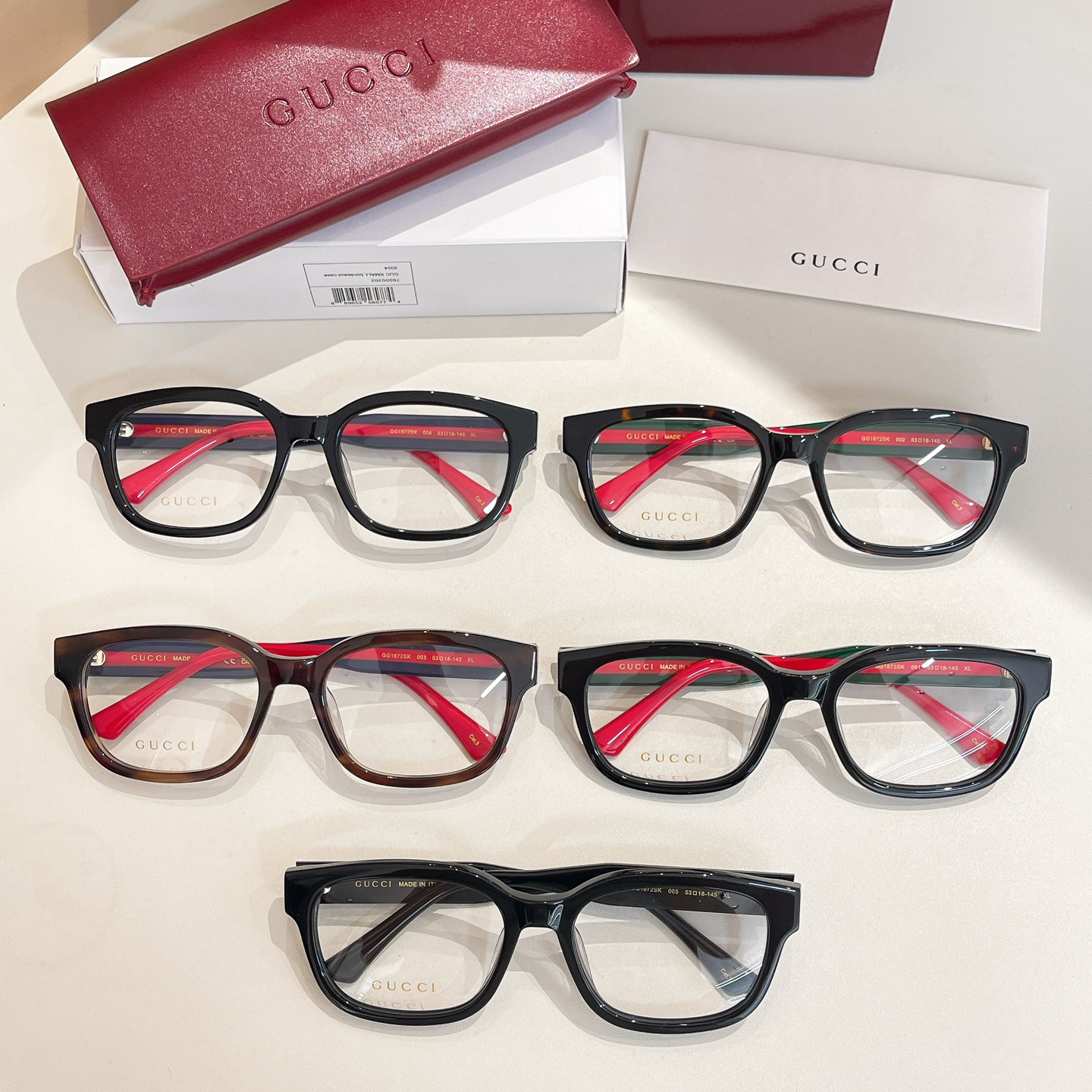 GUCC*🐝🐝🐝MODEL：GG1872SK🐝🐝🐝SIZE：53口18-145🐝🐝🐝