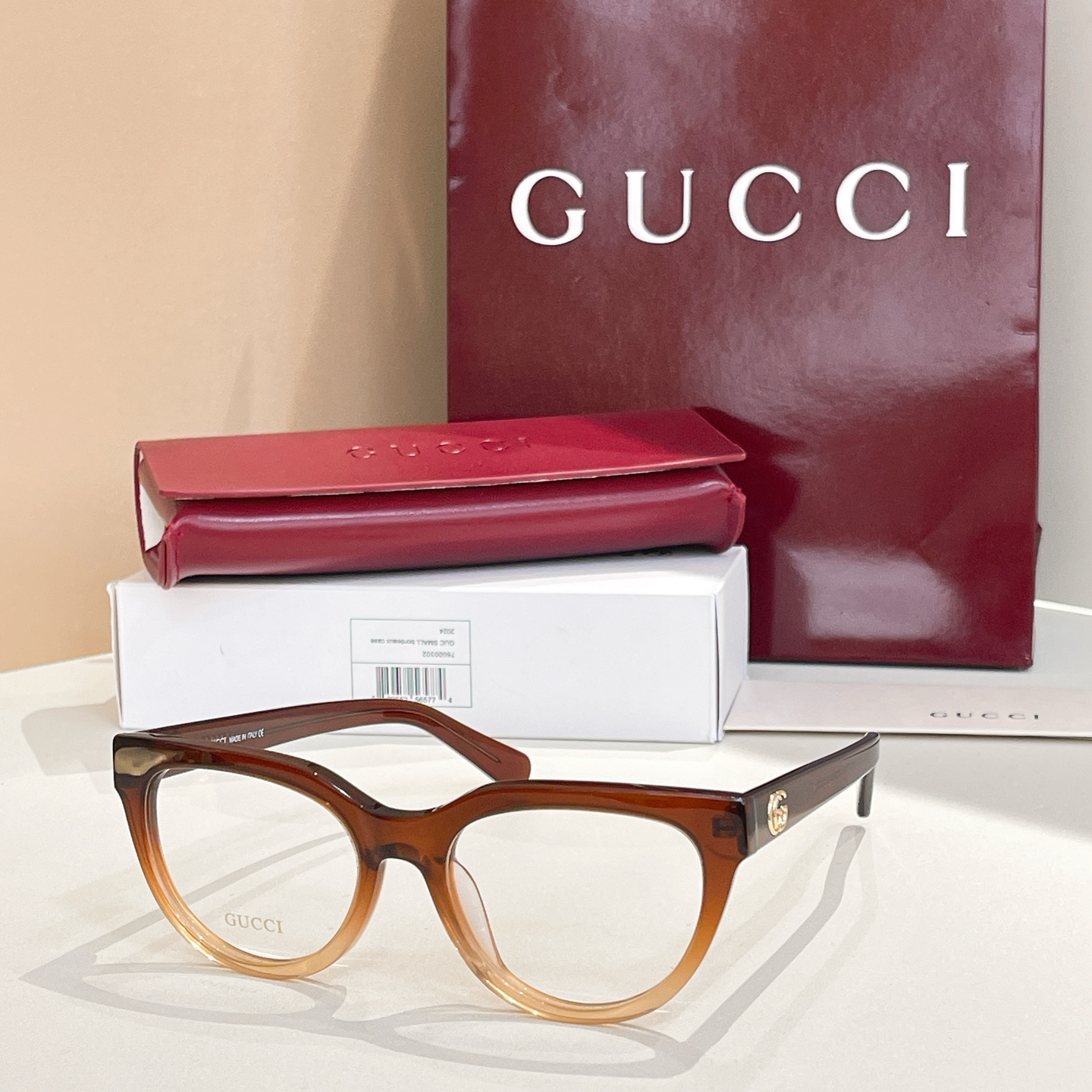 GUCC*🐝🐝🐝MODEL：GG1866O🐝🐝🐝SIZE：55口21-145🐝🐝🐝