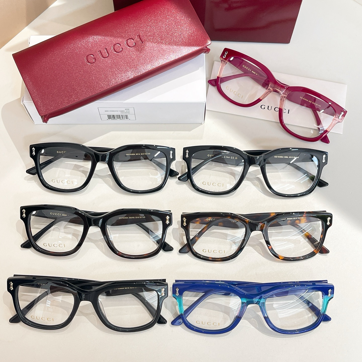 GUCC*🐝🐝🐝MODEL：GG1639SA🐝🐝🐝SIZE：53口19-145🐝🐝🐝