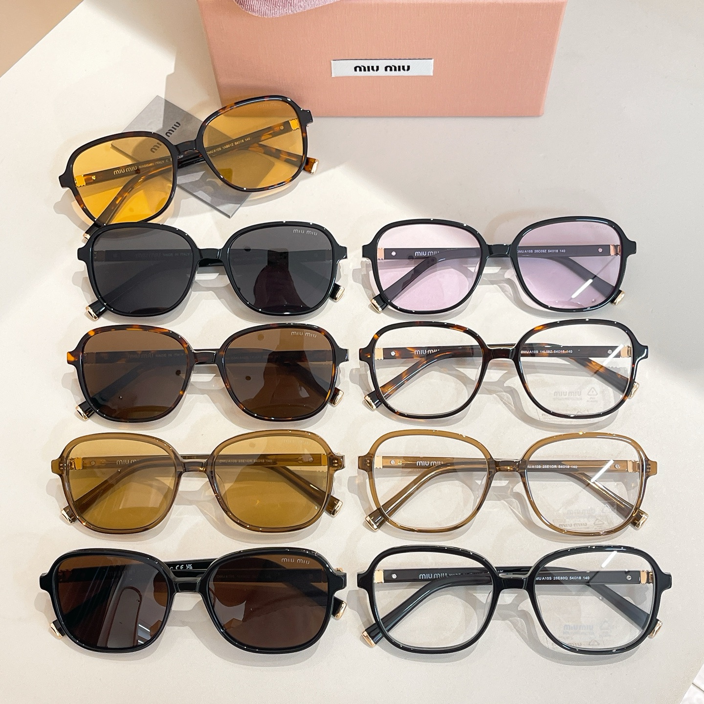 MIU MI*🎀🎀🎀MODELOMU A10S🎀🎀🎀SIZE：54口18-140🎀🎀🎀