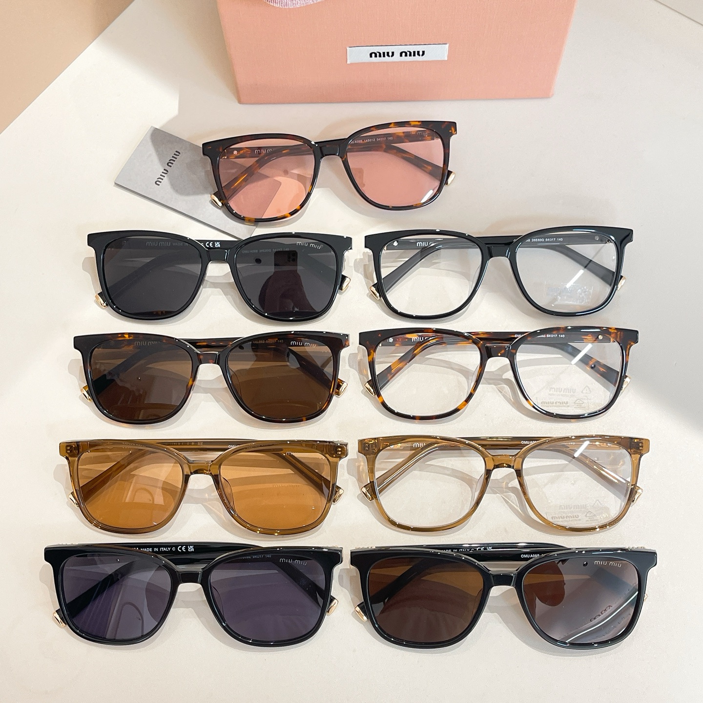 MIU MI*🎀🎀🎀MODELOMU A09S🎀🎀🎀SIZE：54口17-140🎀🎀🎀