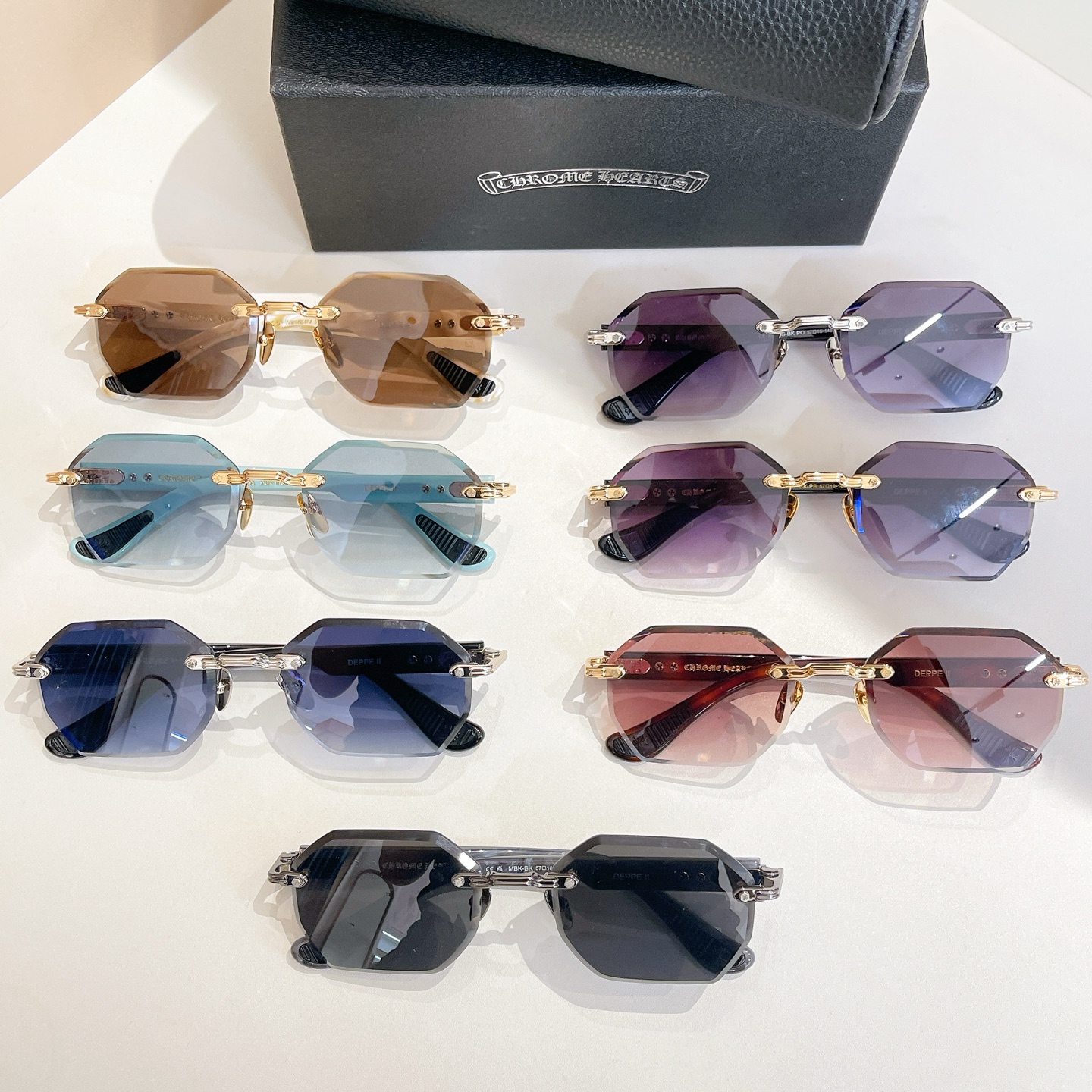 CHROME HEART*⚜️⚜️⚜️MODEL：DEPPE II⚜️⚜️⚜️SIZE：57口18-14