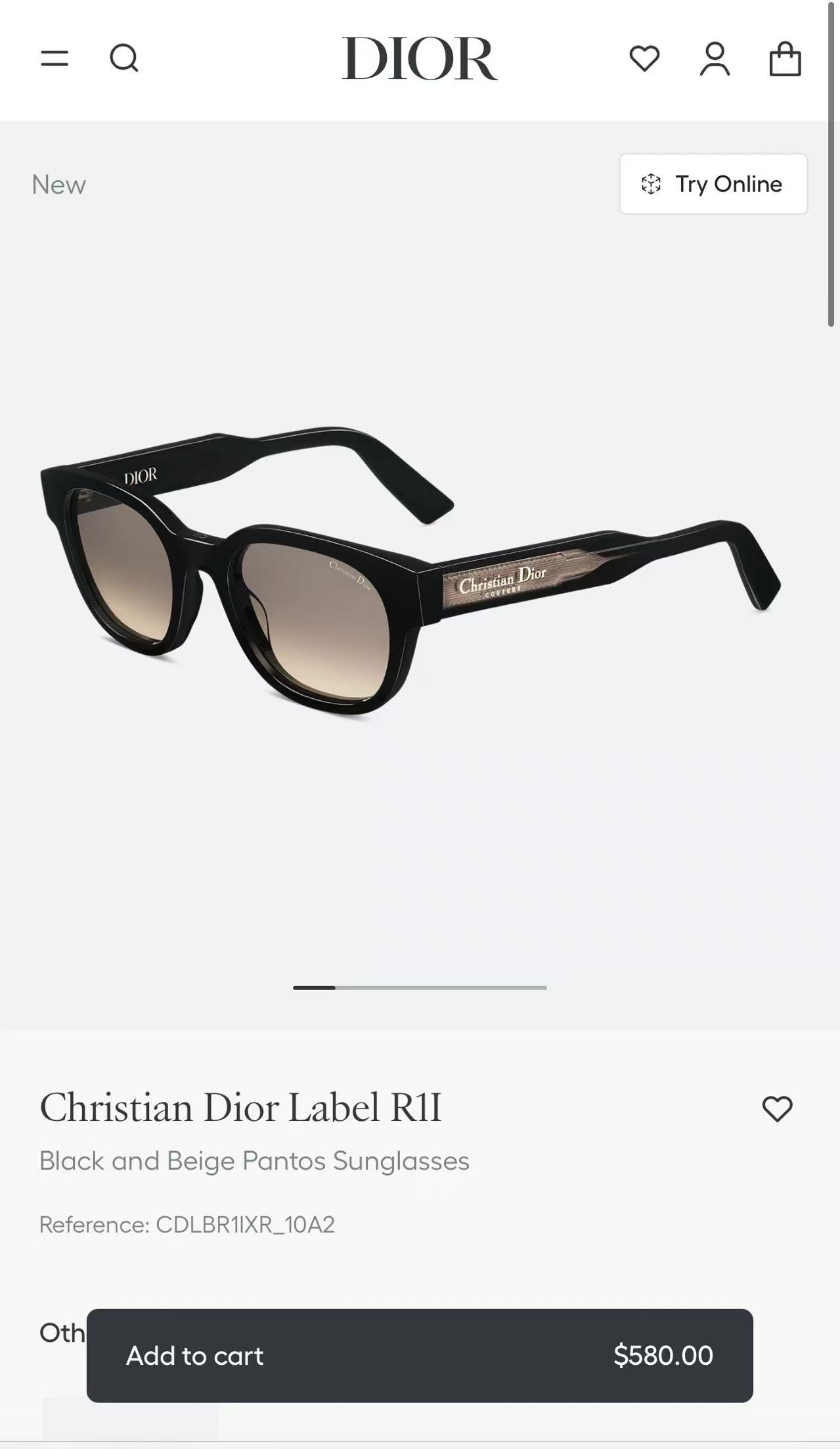 DIO*🌟🌟🌟MODEL：Christian Dior Label R1F🌟🌟🌟SIZE：53口19-1