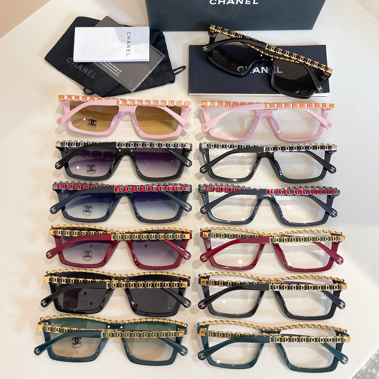 CHANE*🌸🌸🌸MODELCH5548Q🌸🌸🌸SIZE：54口17-142🌸🌸🌸