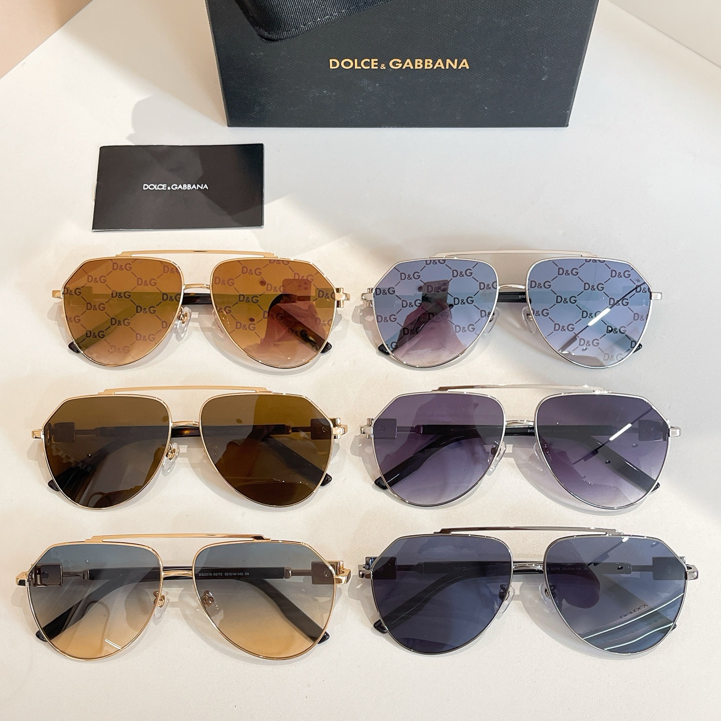 DOLCE & GABBAN*🌟🌟🌟MODEL：DG2315🌟🌟🌟SIZE52口14-145🌟🌟🌟