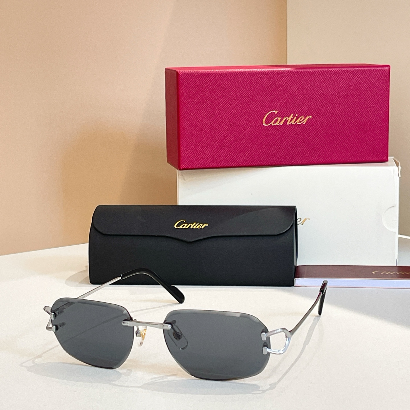 Cartie*✨✨✨MODEL：CT0468S✨✨✨SIZE：58口18-145✨钛～～