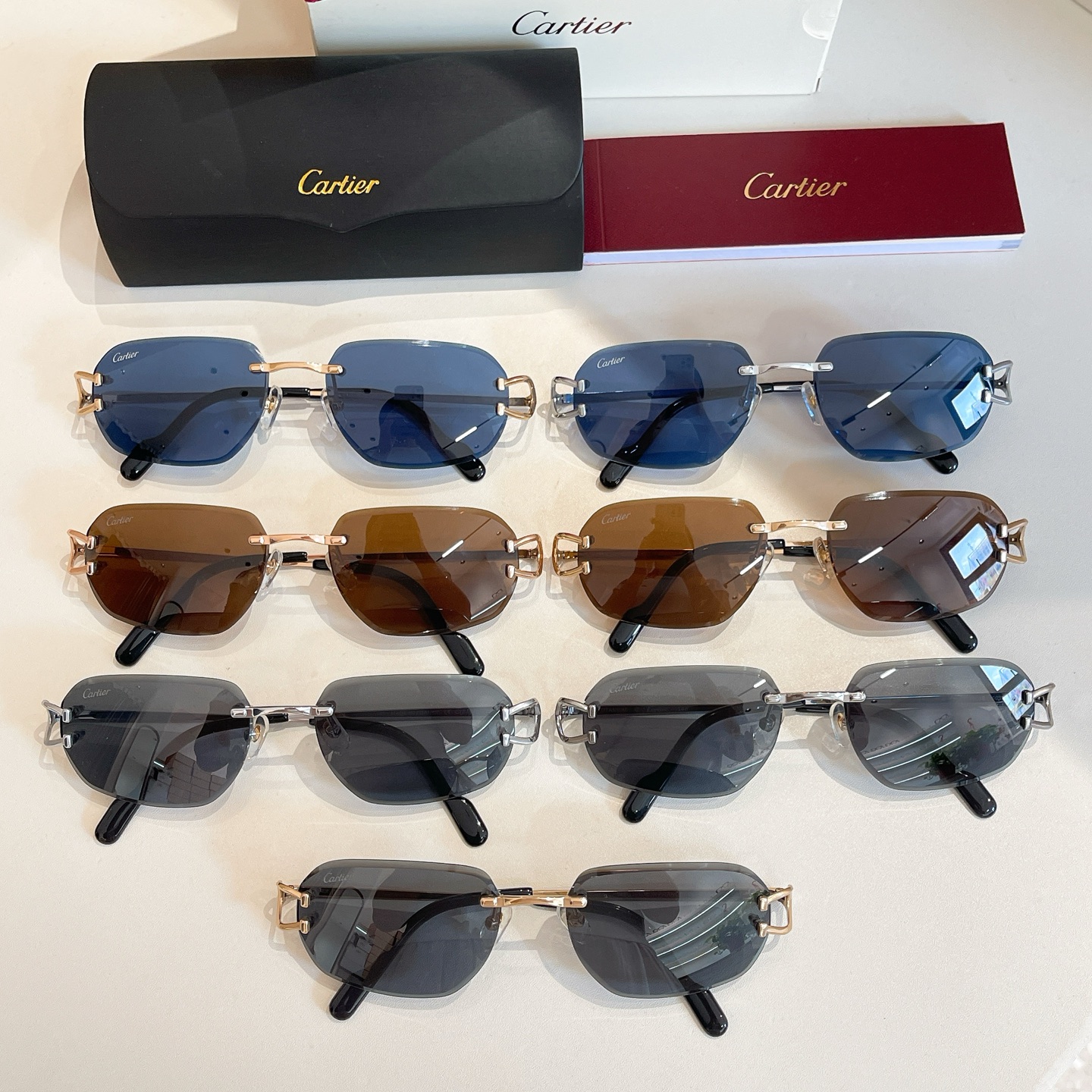 Cartie*✨✨✨MODEL：CT0468S✨✨✨SIZE：58口18-145✨钛～～