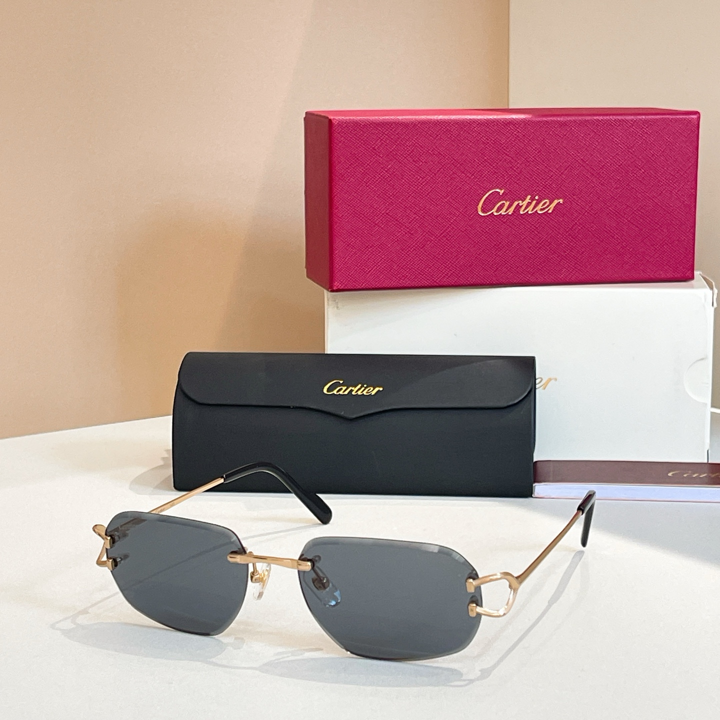 Cartie*✨✨✨MODEL：CT0468S✨✨✨SIZE：58口18-145✨钛～～