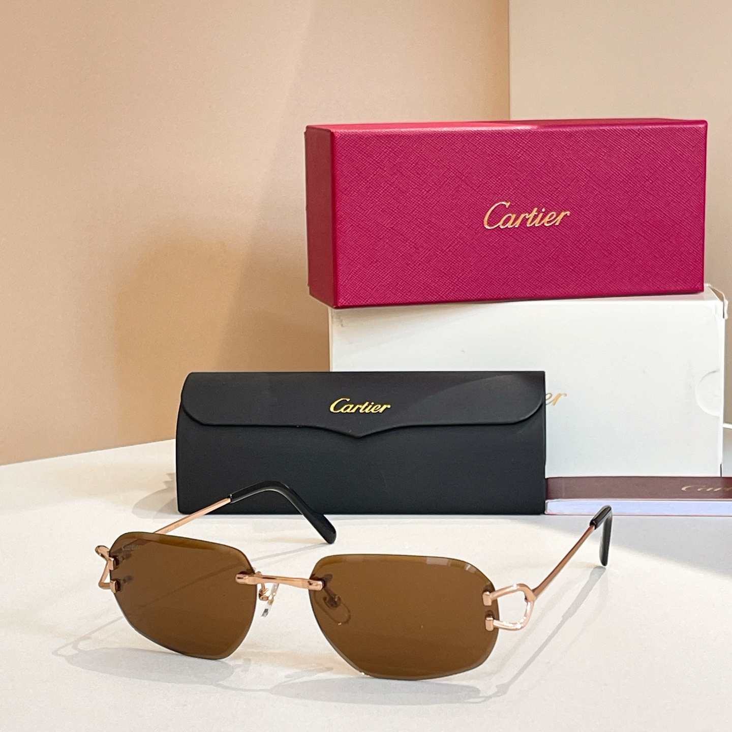 Cartie*✨✨✨MODEL：CT0468S✨✨✨SIZE：58口18-145✨钛～～