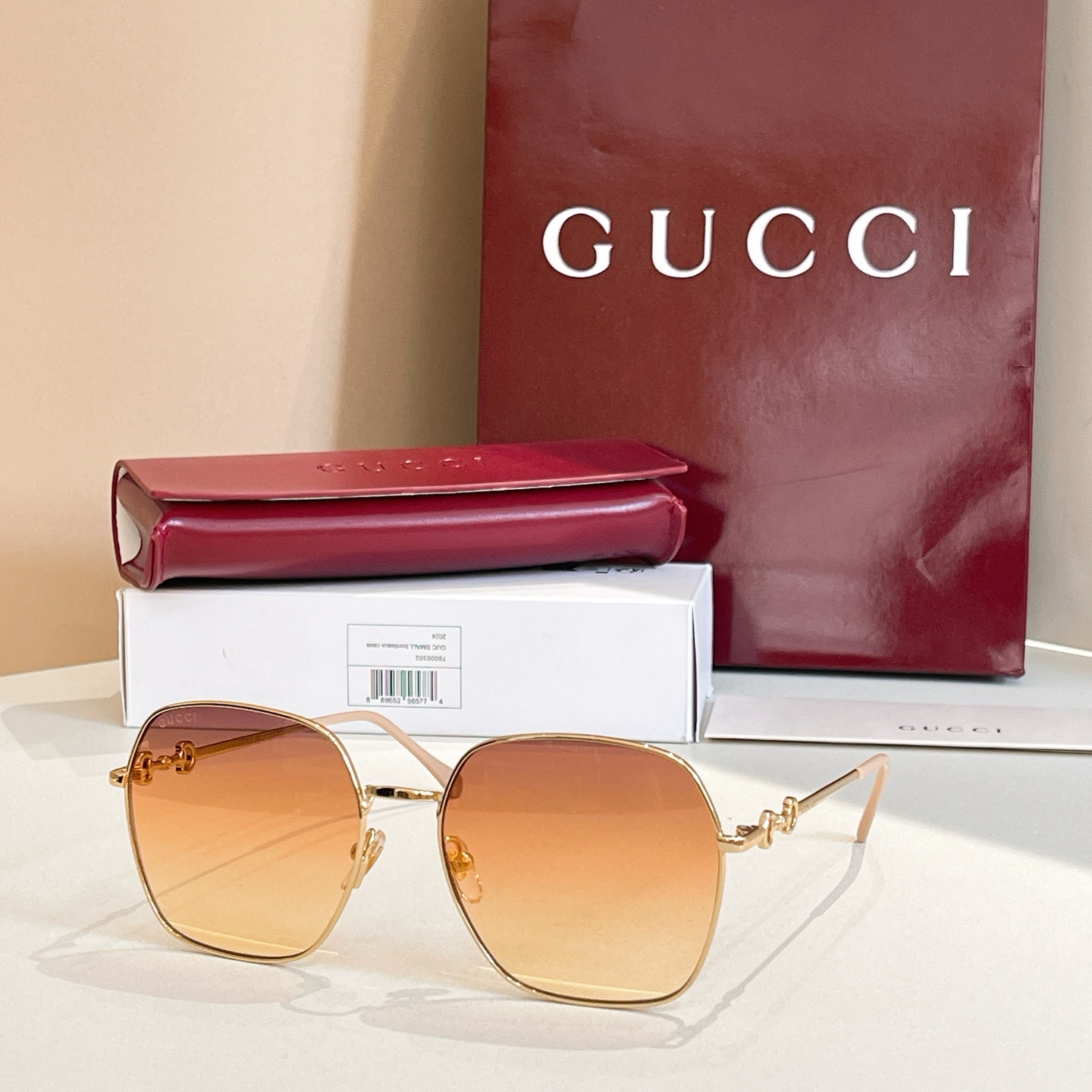 GUCC*🐝🐝🐝MODEL：GG0882S🐝🐝🐝SIZE：60口16-145🐝🐝🐝