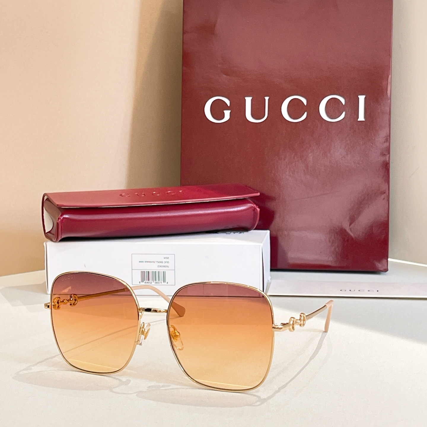 GUCC*🐝🐝🐝MODEL：GG0879S🐝🐝🐝SIZE：61口18-140🐝🐝🐝