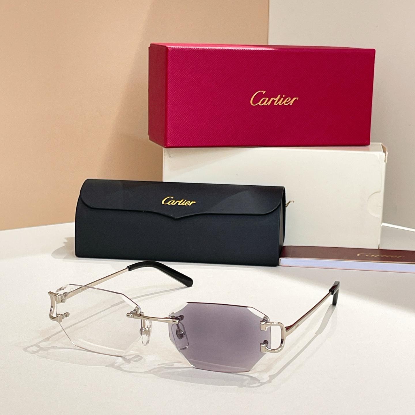 Cartie*✨✨✨MODEL：CT0102O✨✨✨SIZE：55口18-135✨太阳镜，变色片